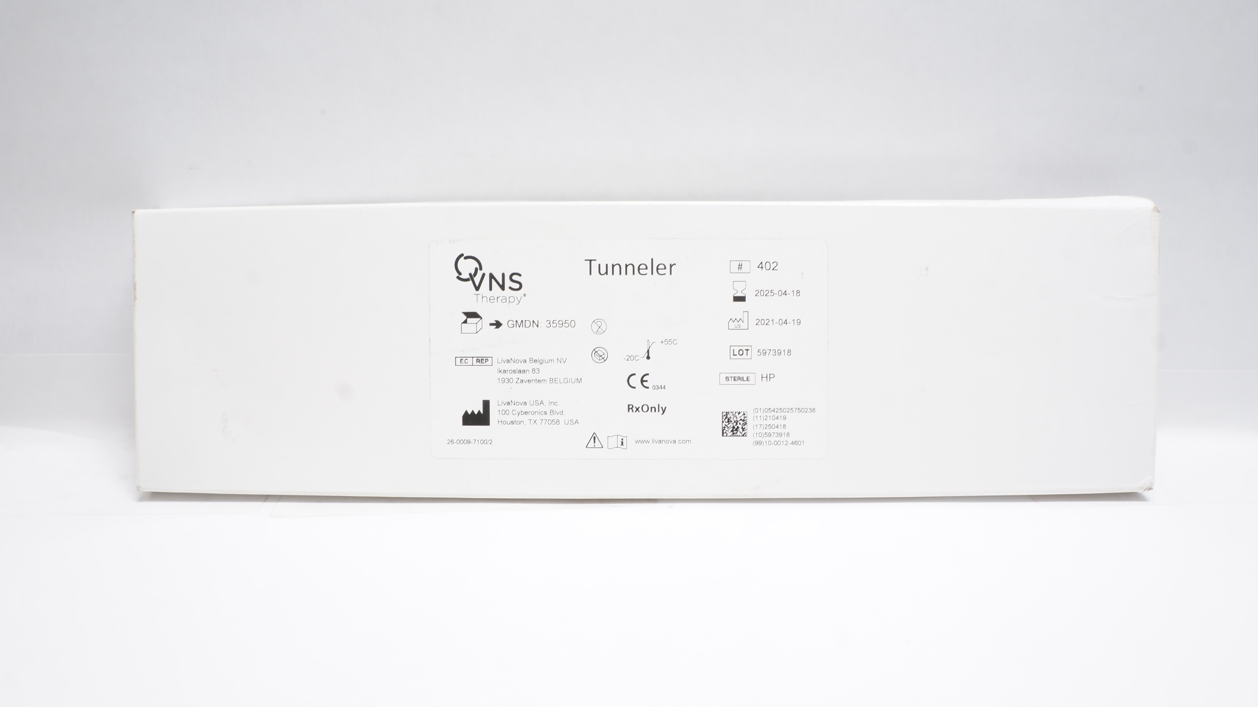 LivaNova 402 VNS Therapy Tunneler