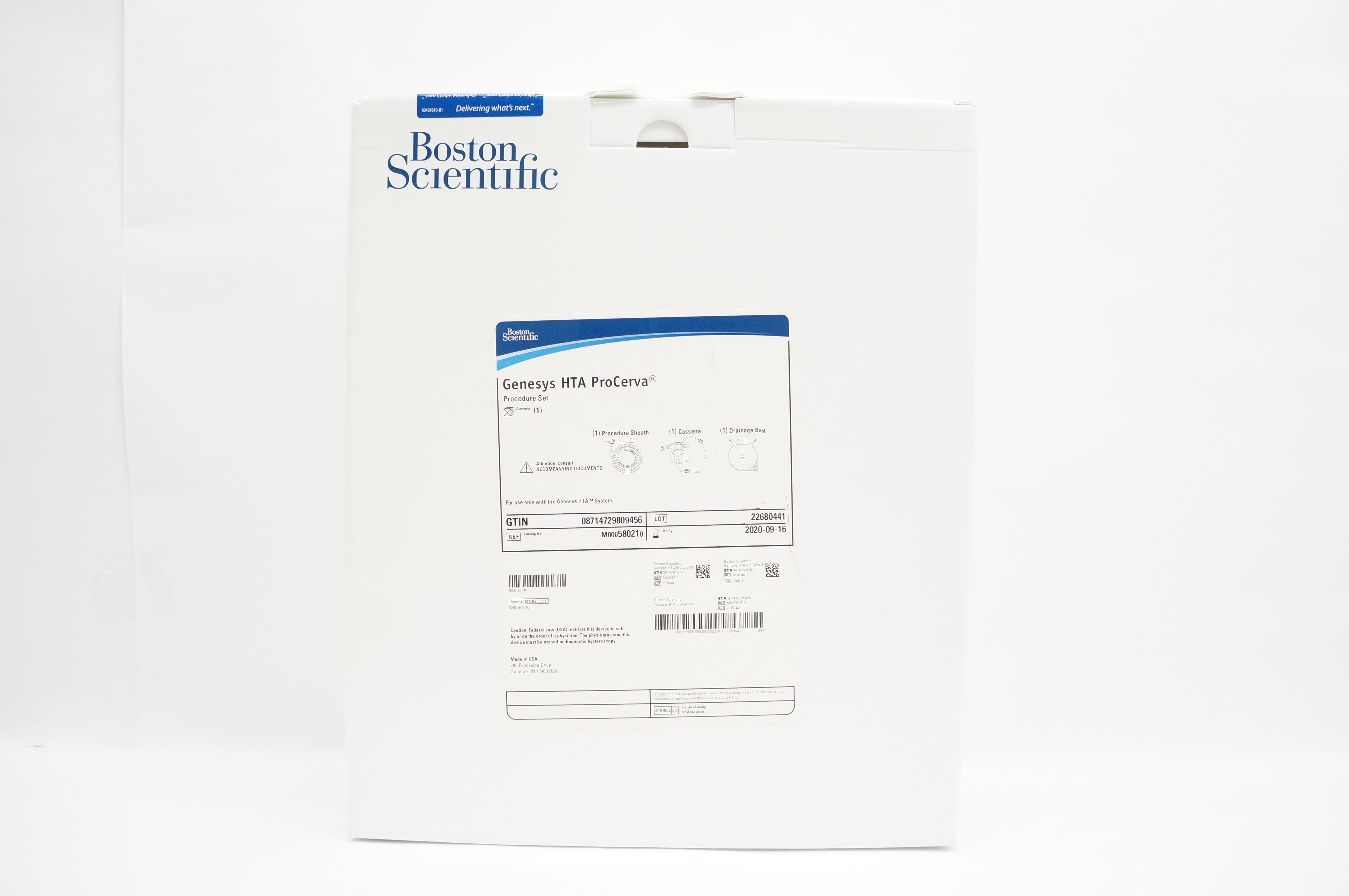 Boston Scientific 58021 Genesys HTA ProCerva Procedure Set (x)