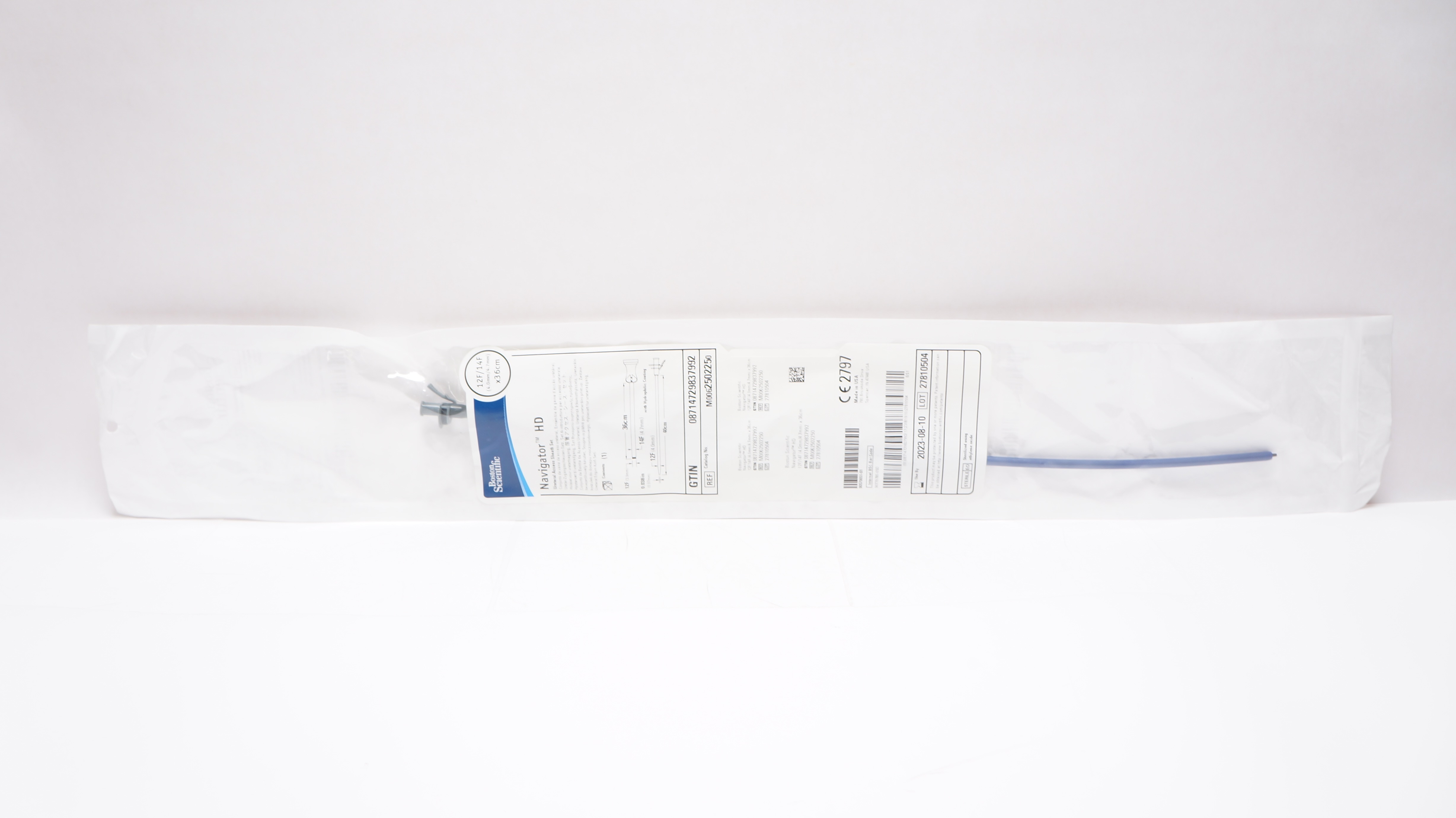 Boston Scientific M0062502250 Navigator Ureteral Sheath Set 12/14F x 36cm(x)