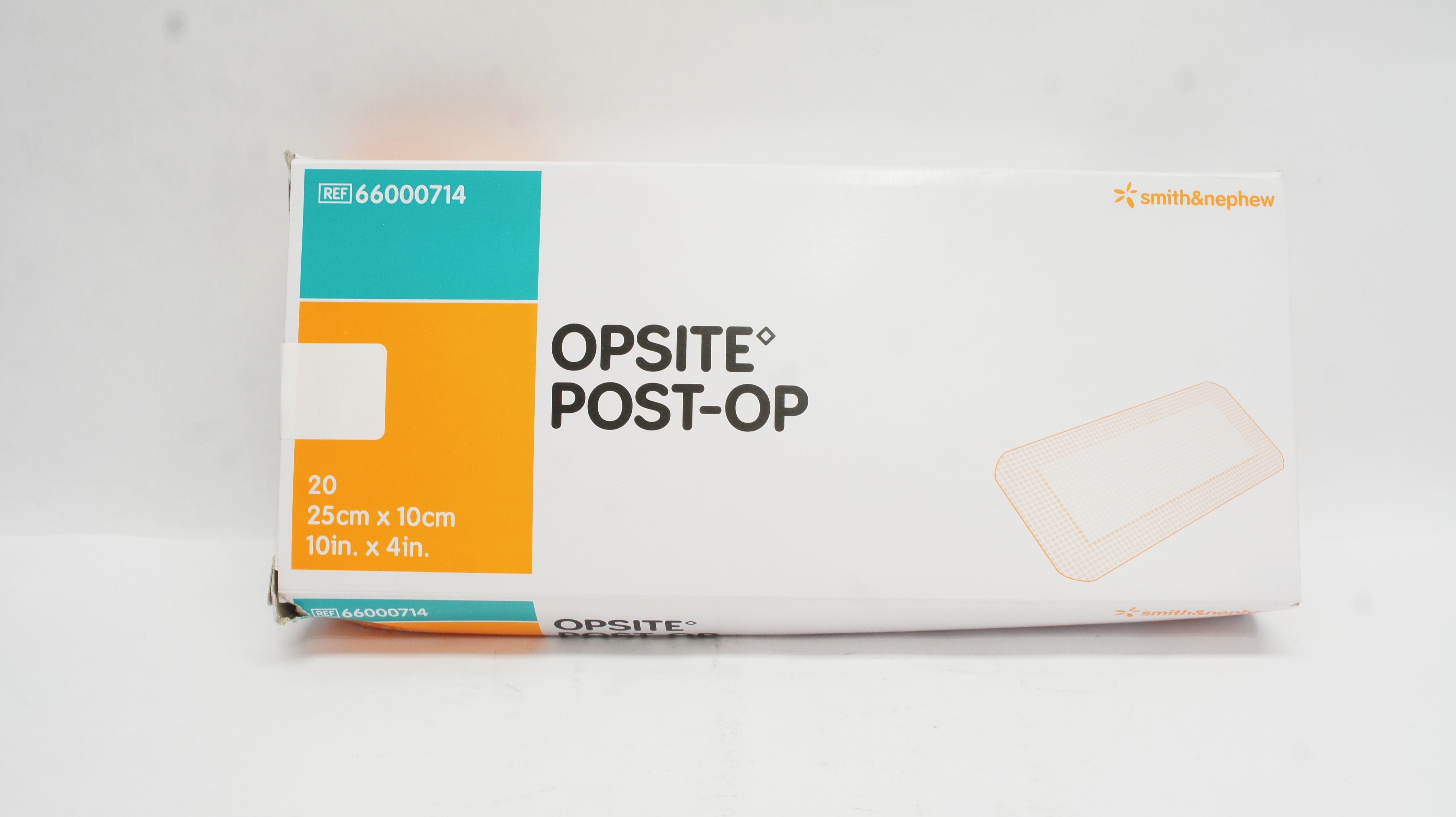 Smith&Nephew 66000714 Opsite Absorbent Film Dressing 10inch x 4inch - Box of 20