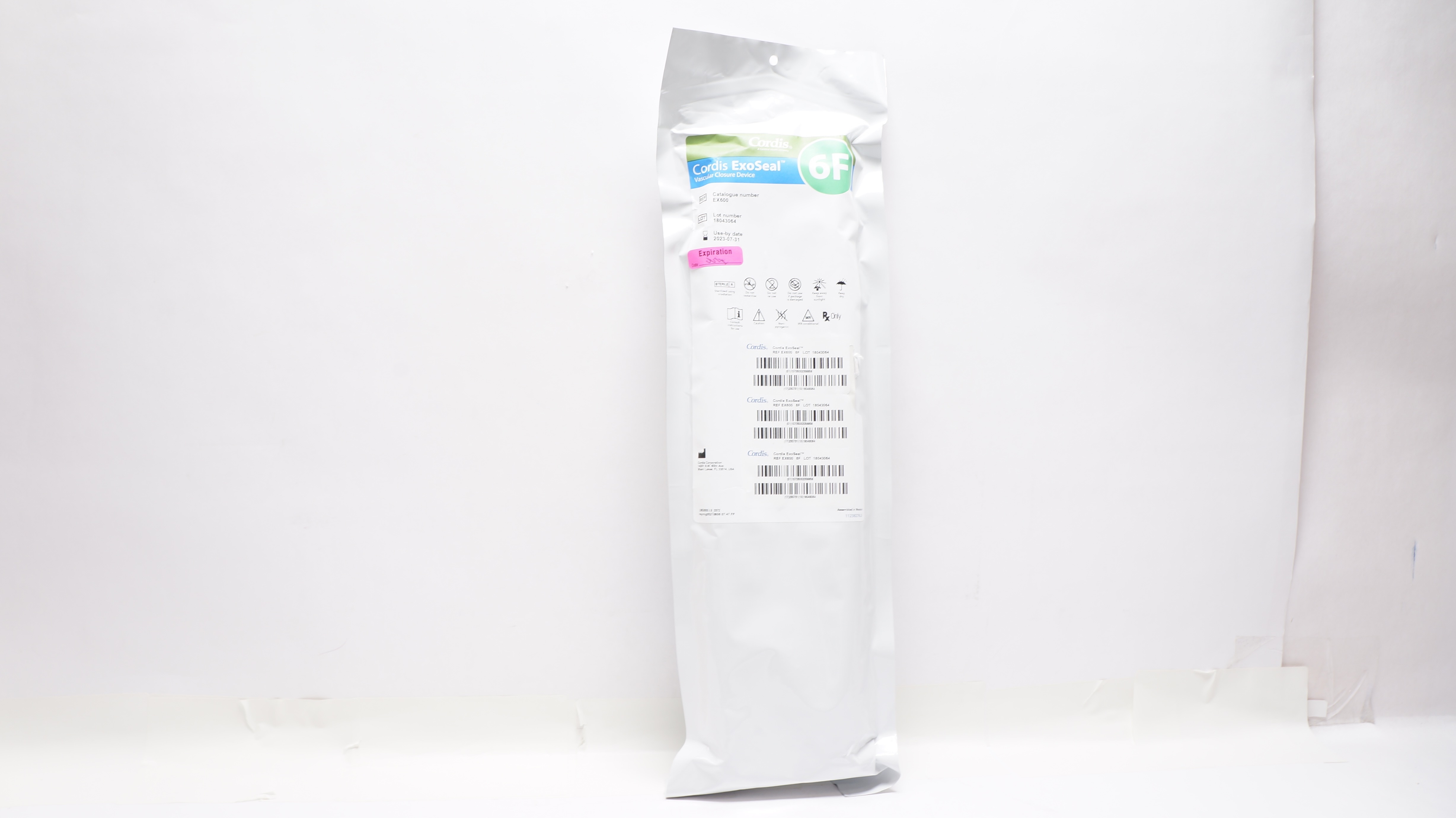 Cordis EX600 ExoSeal Vascular Closure Device 6F (x)