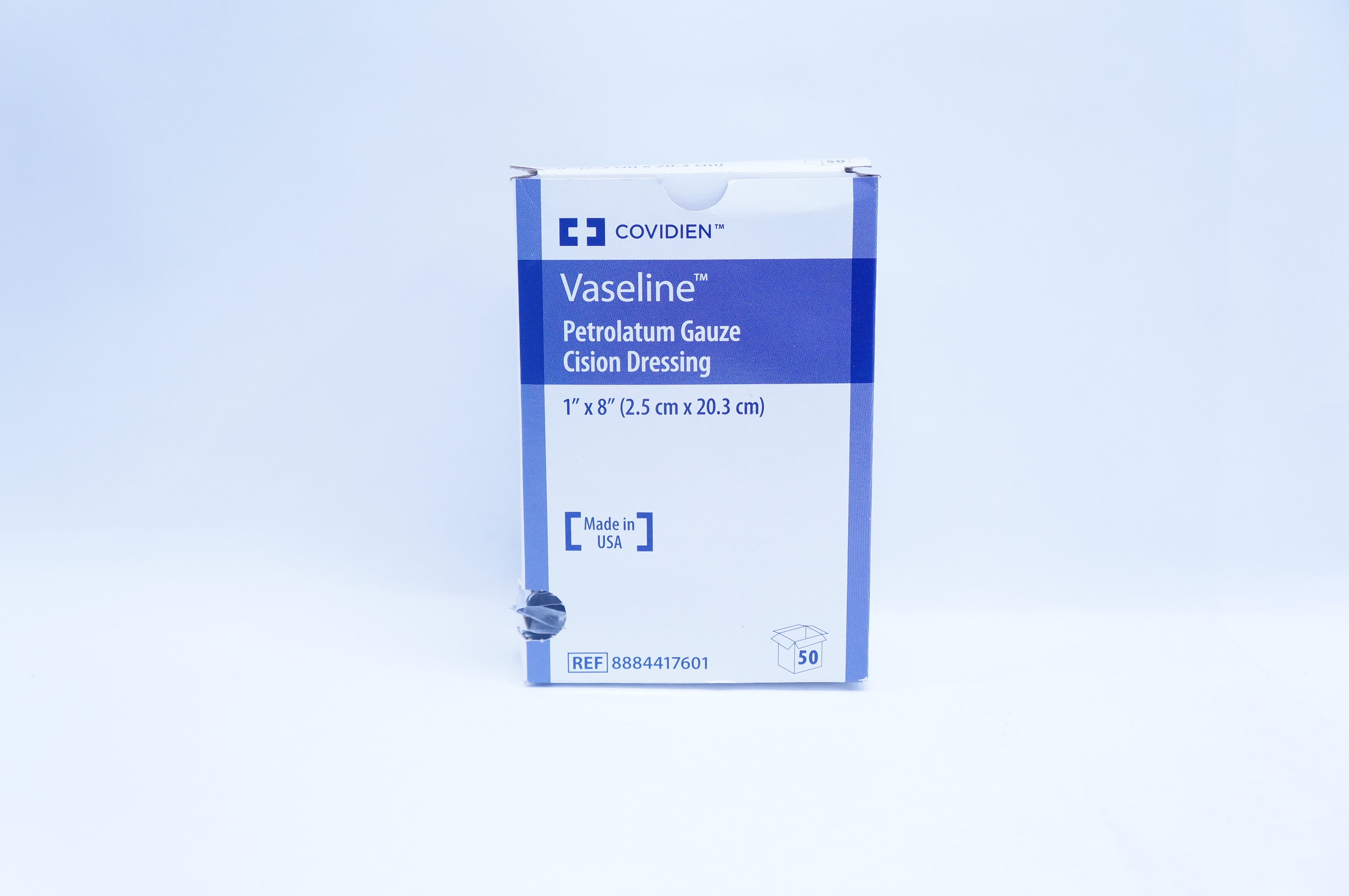 Covidien 8884417601 Petrolatum Gauze Cision Dressing 1 x 8inch (x) - Box of 42