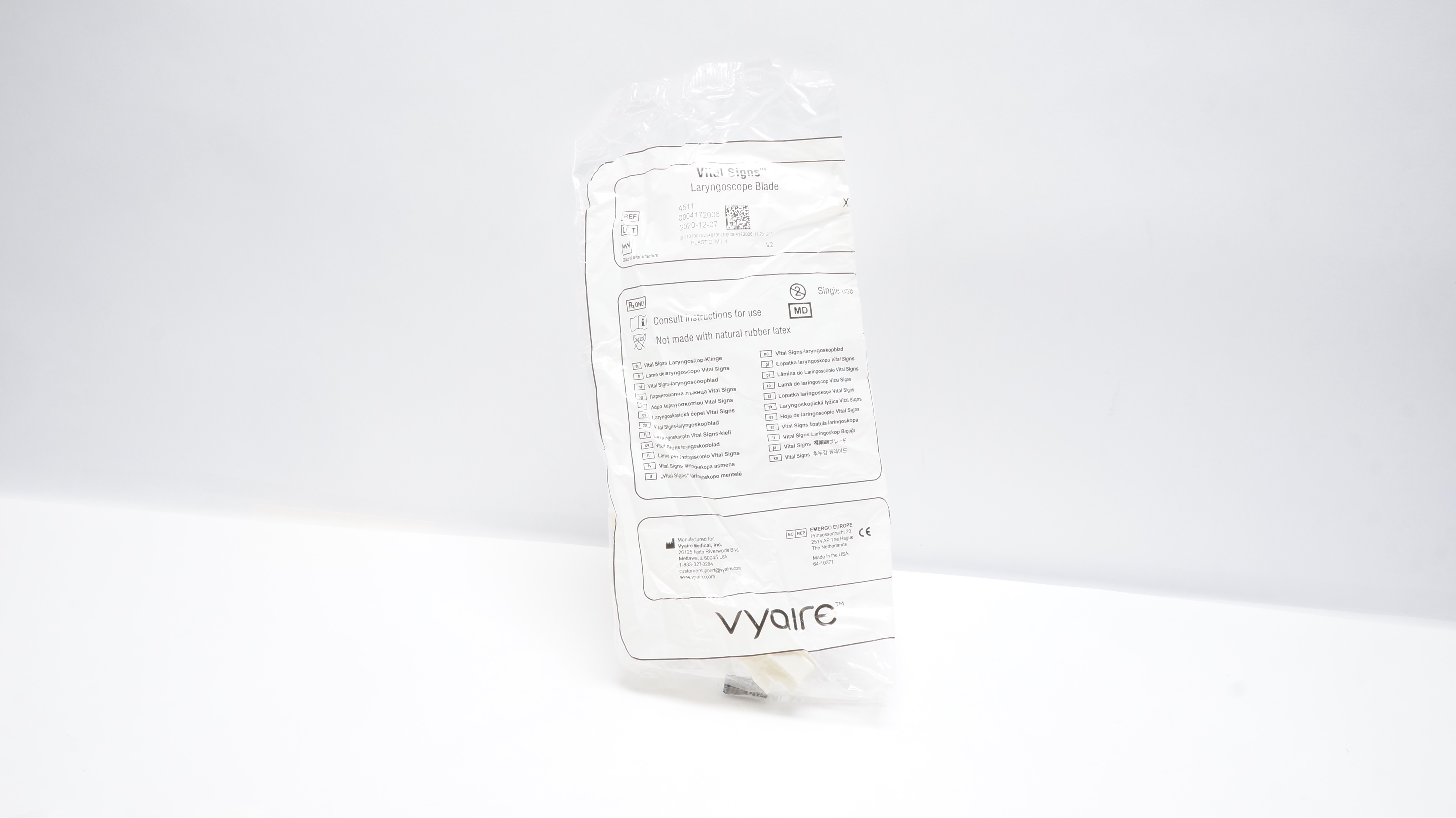 Vyaire 4511 Vital Signs Laryngoscope Blade