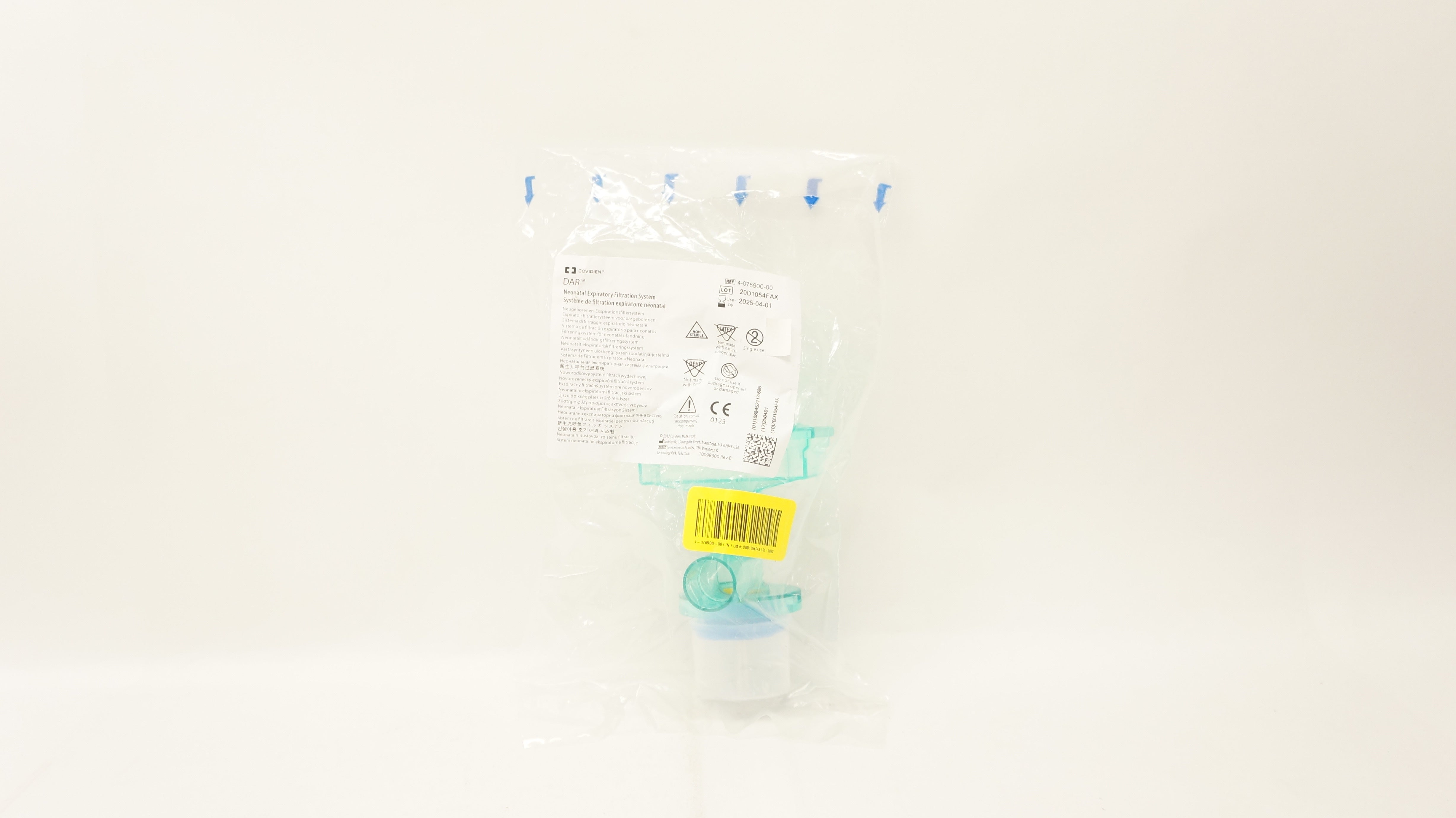 Covidien 4-076900-00 DAR Neonatal Expiratory Filtration System