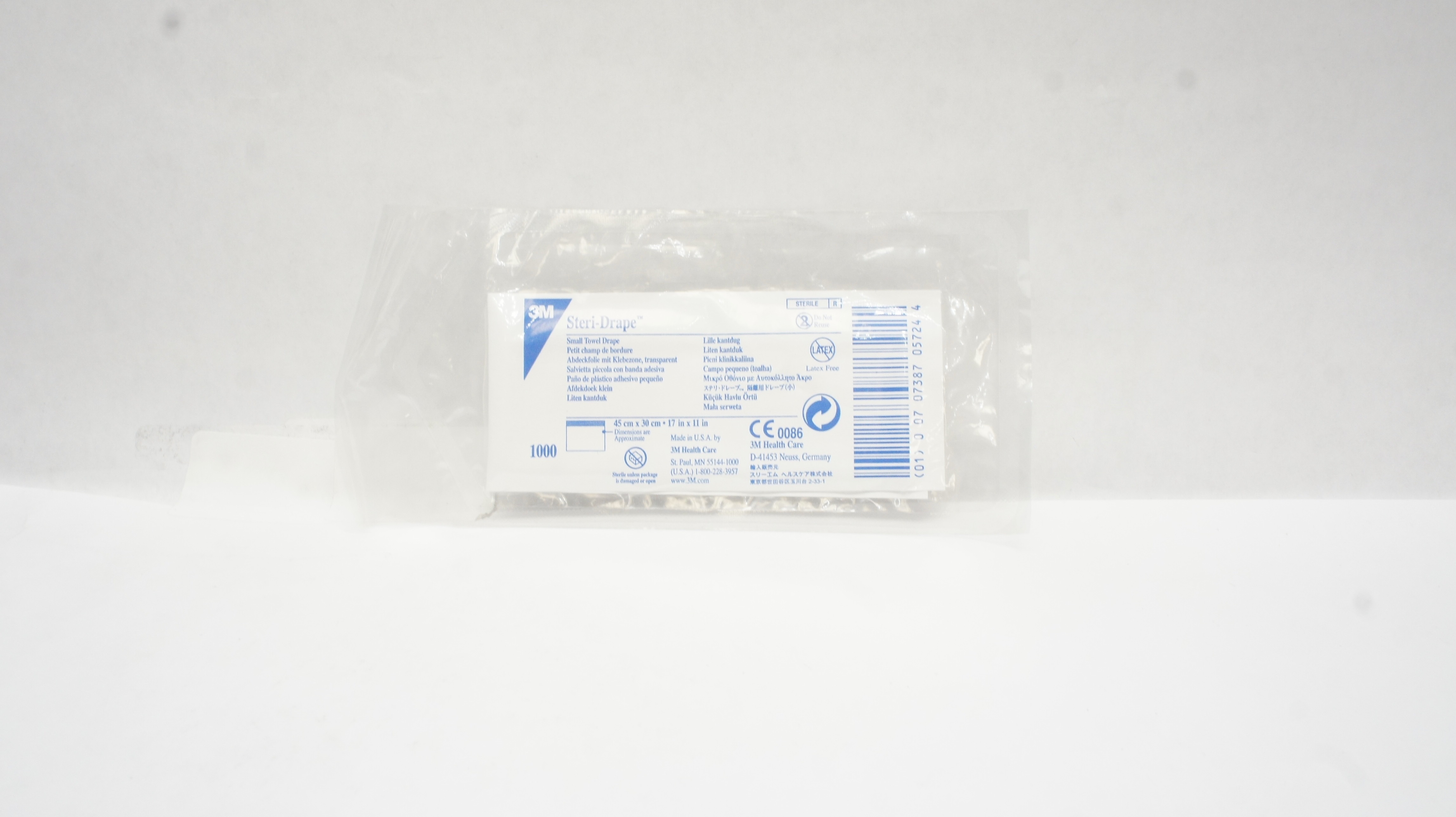 3M 1000 Steri-Drape Small Towel Drape 17inch x 11inch (x)