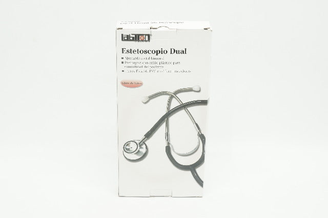 Labtron 400 Dual-Head Stethoscope Black