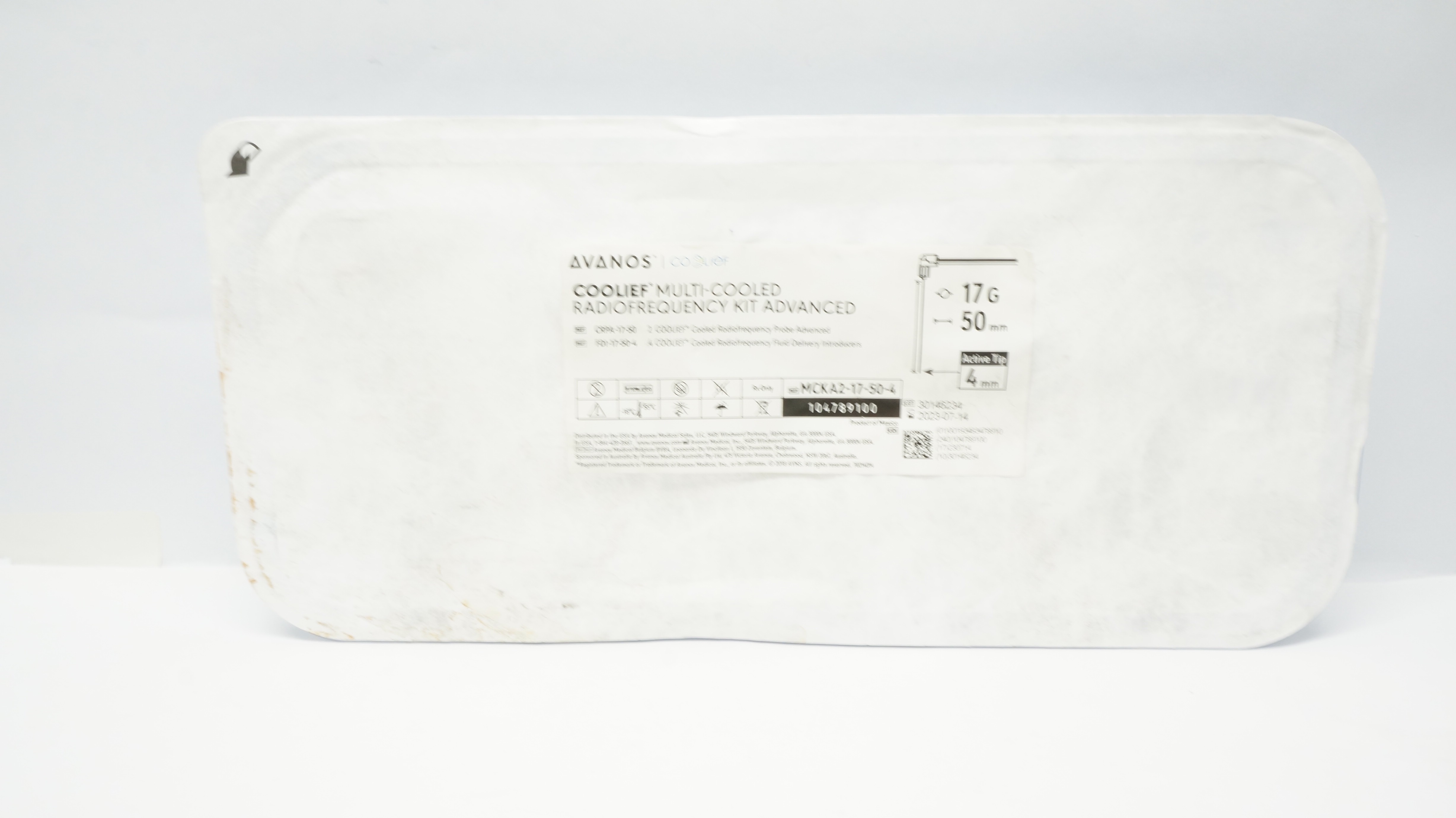 Avanos MCKA2-17-50-4 Coolief Multi-Cooled Ragiofrequency Kit 17G x 50mm (x)