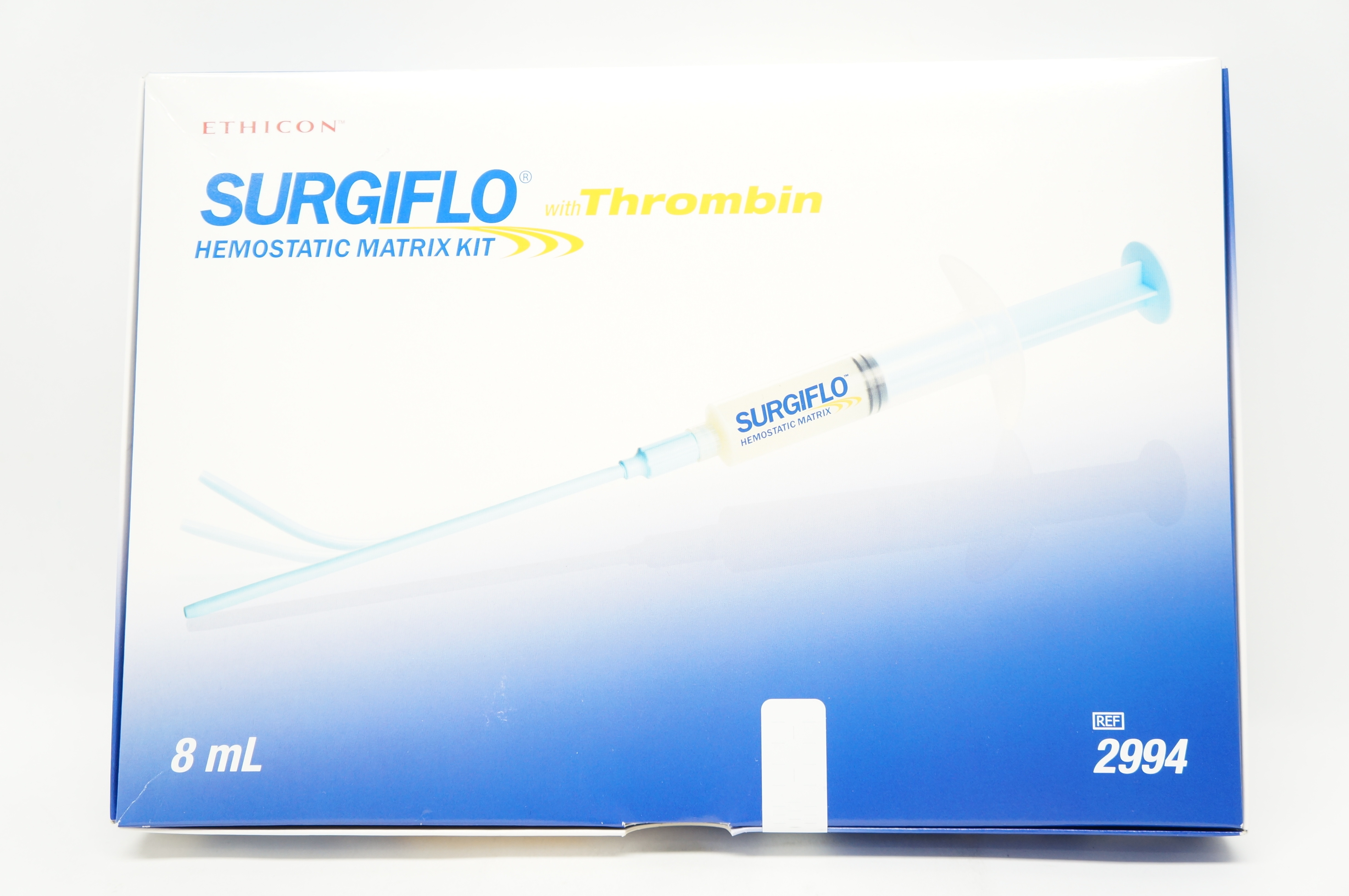 Ethicon 2994 Ferrosan Surgiflo with Thrombin Hemostatic Matrix Kit 8 mL (x)