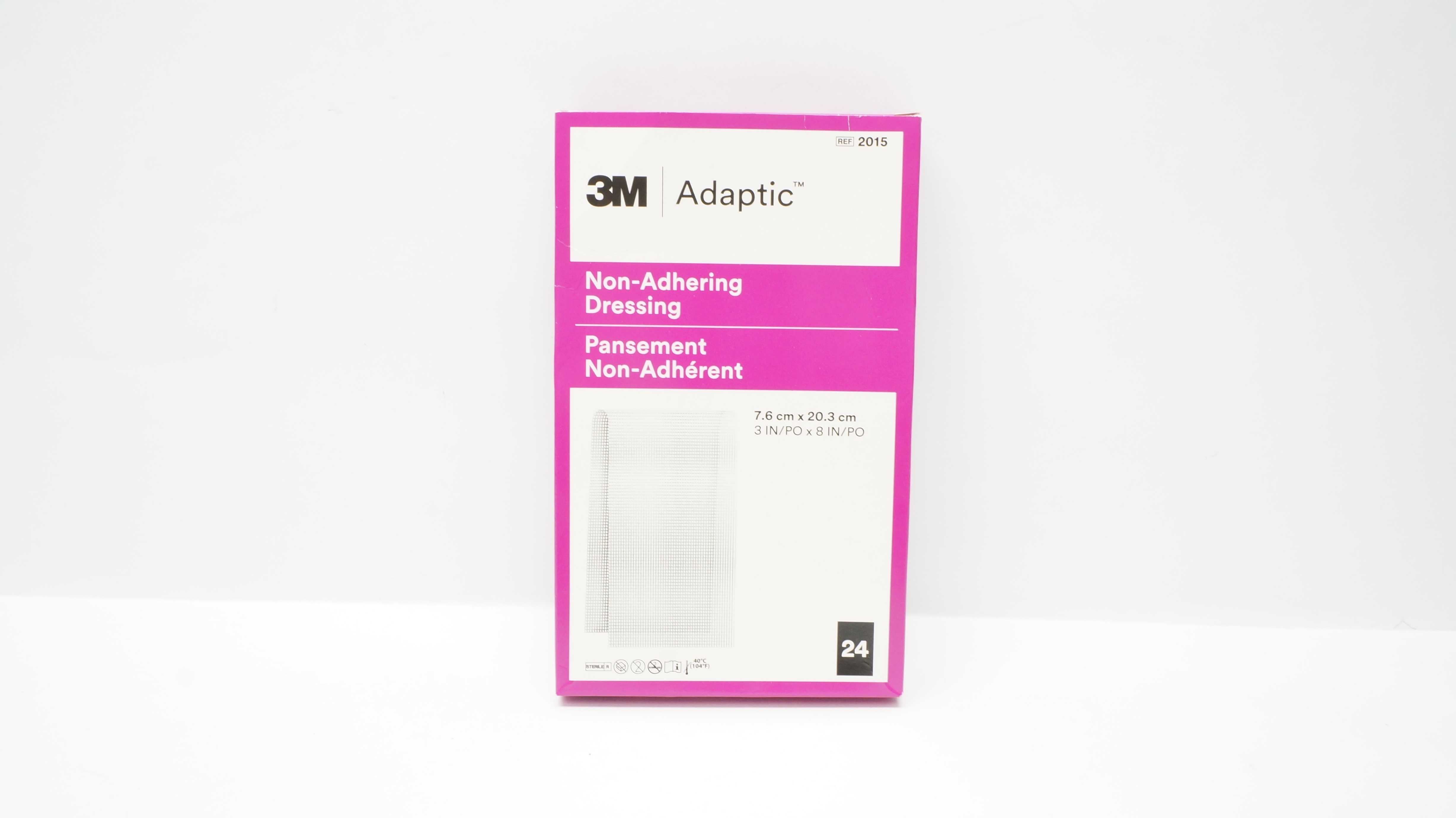 3M 2015 Adaptic Non-Adhering Dressing 3inch x 8inch - Box of 13