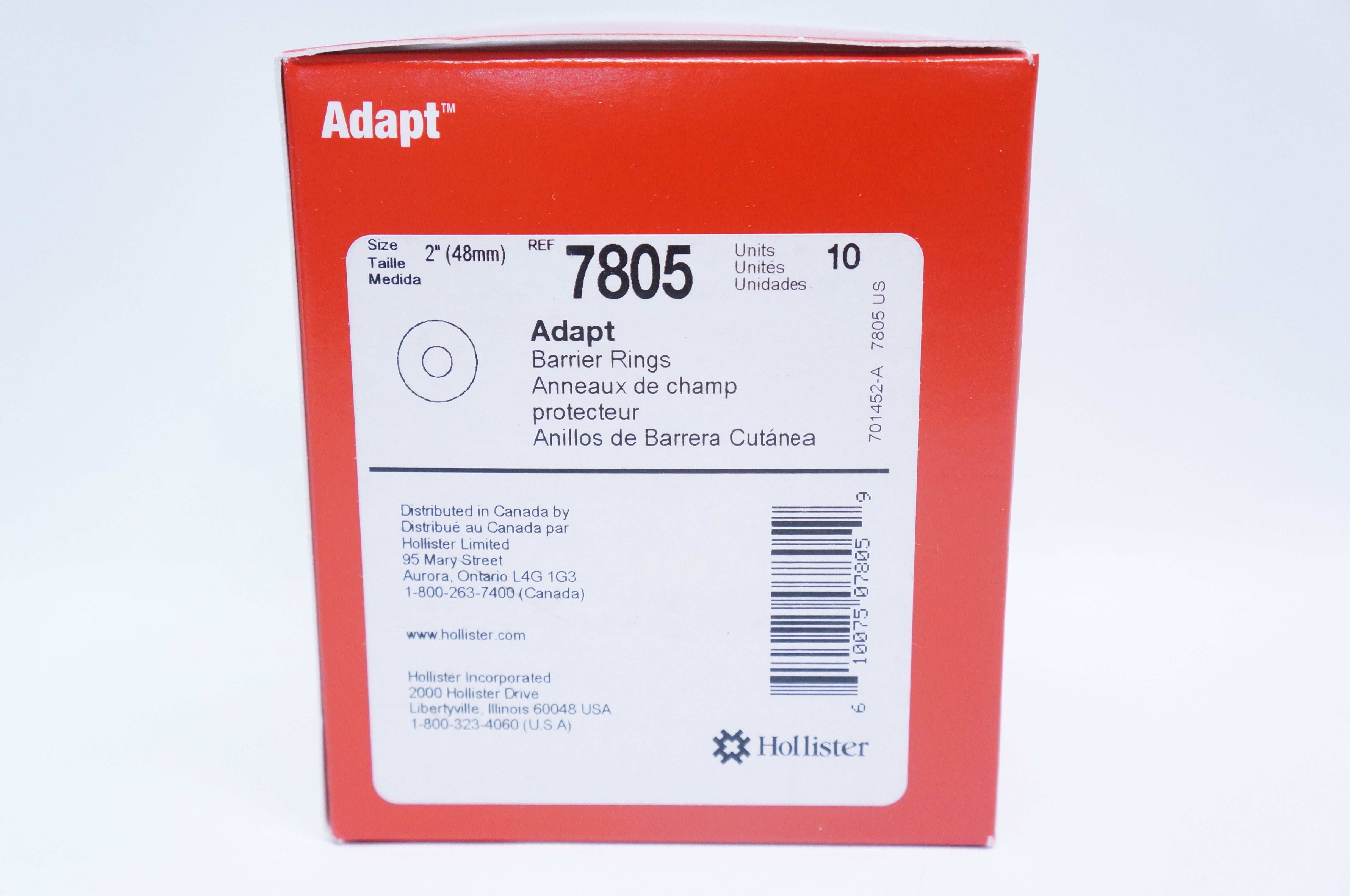 Hollister 7805 Adapt arrier Rings 2 inch(48mm) - Box of 10