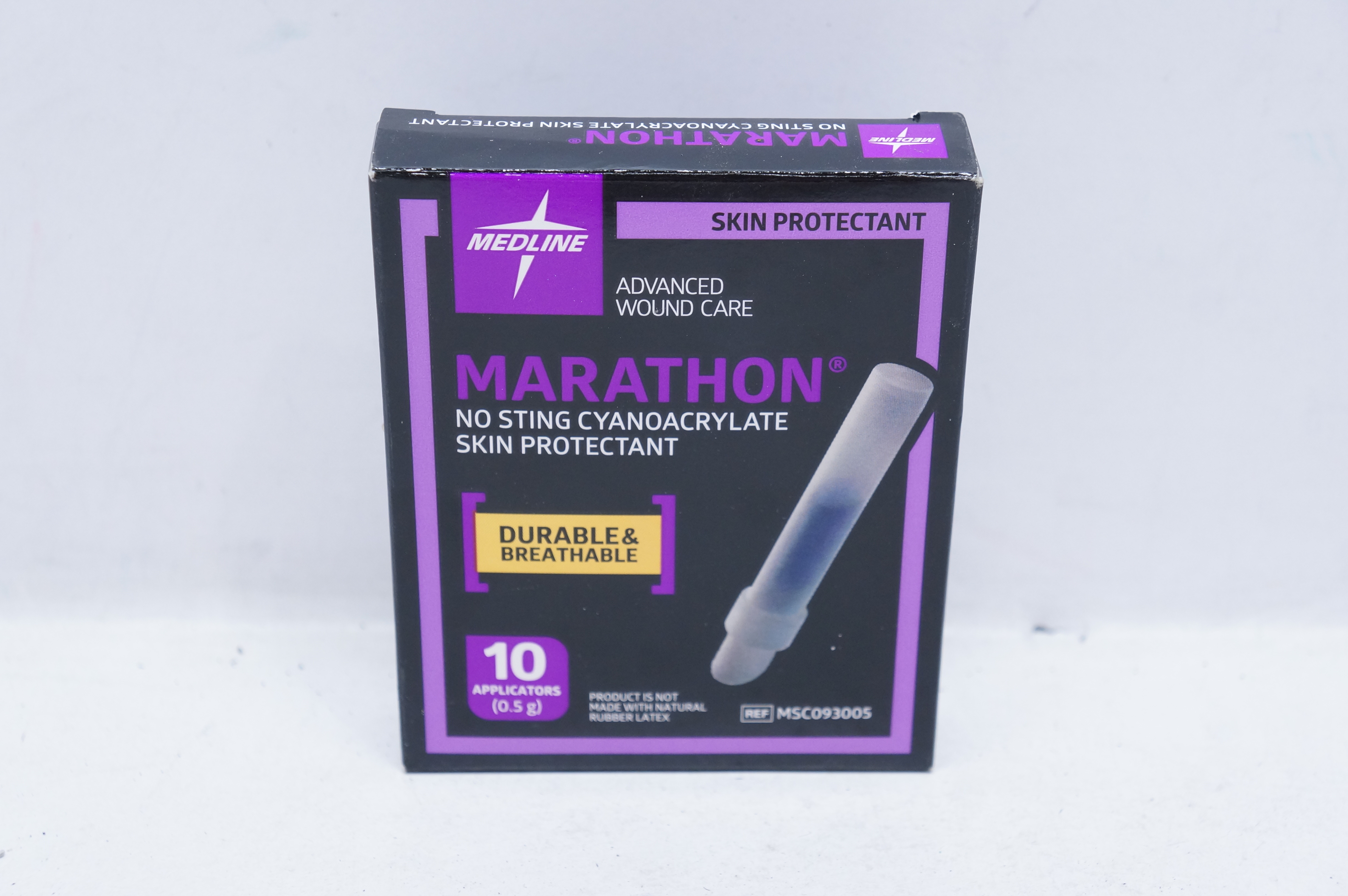 Medline MSC093005 Marathon Liquid Skin Protectant, 0.5g Applicator (x)-Box of 10