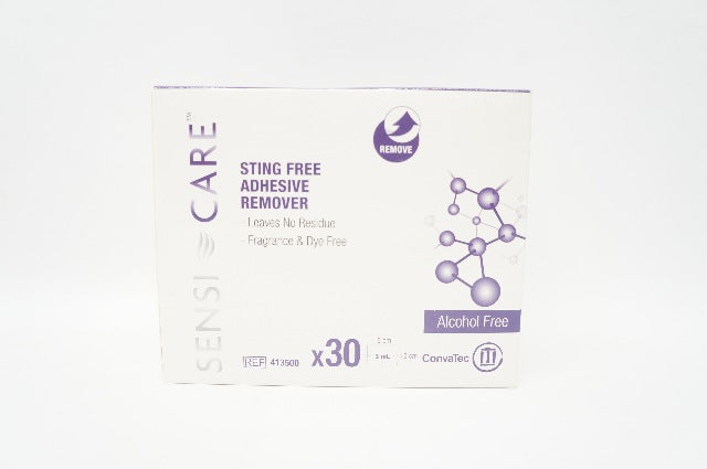ConvaTec 413500 Sensi-Care Sting Free Adhesive Remover Wipe 30ct - Box of 30