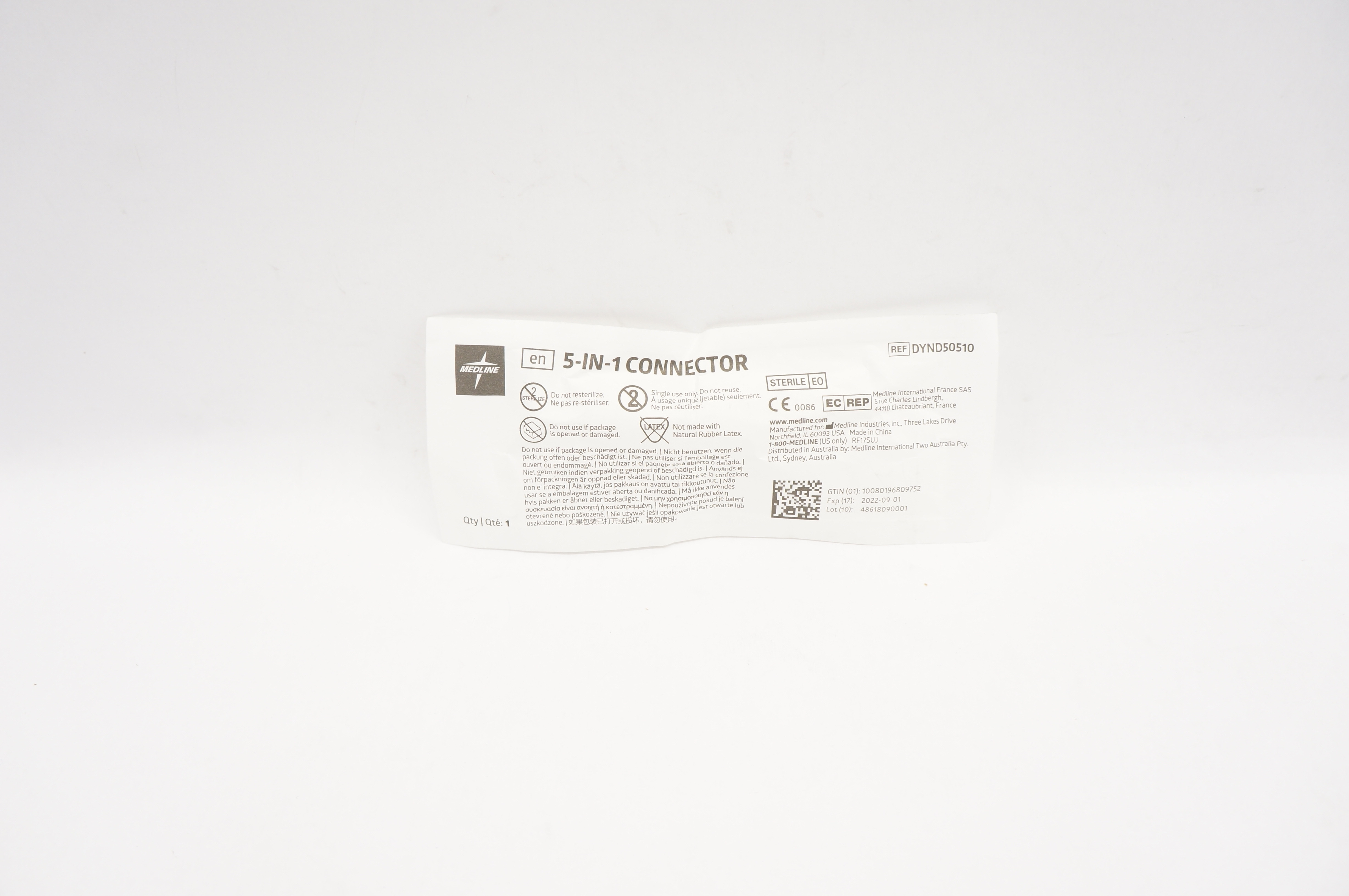 Medline DYND50510 5-in-1 Connector