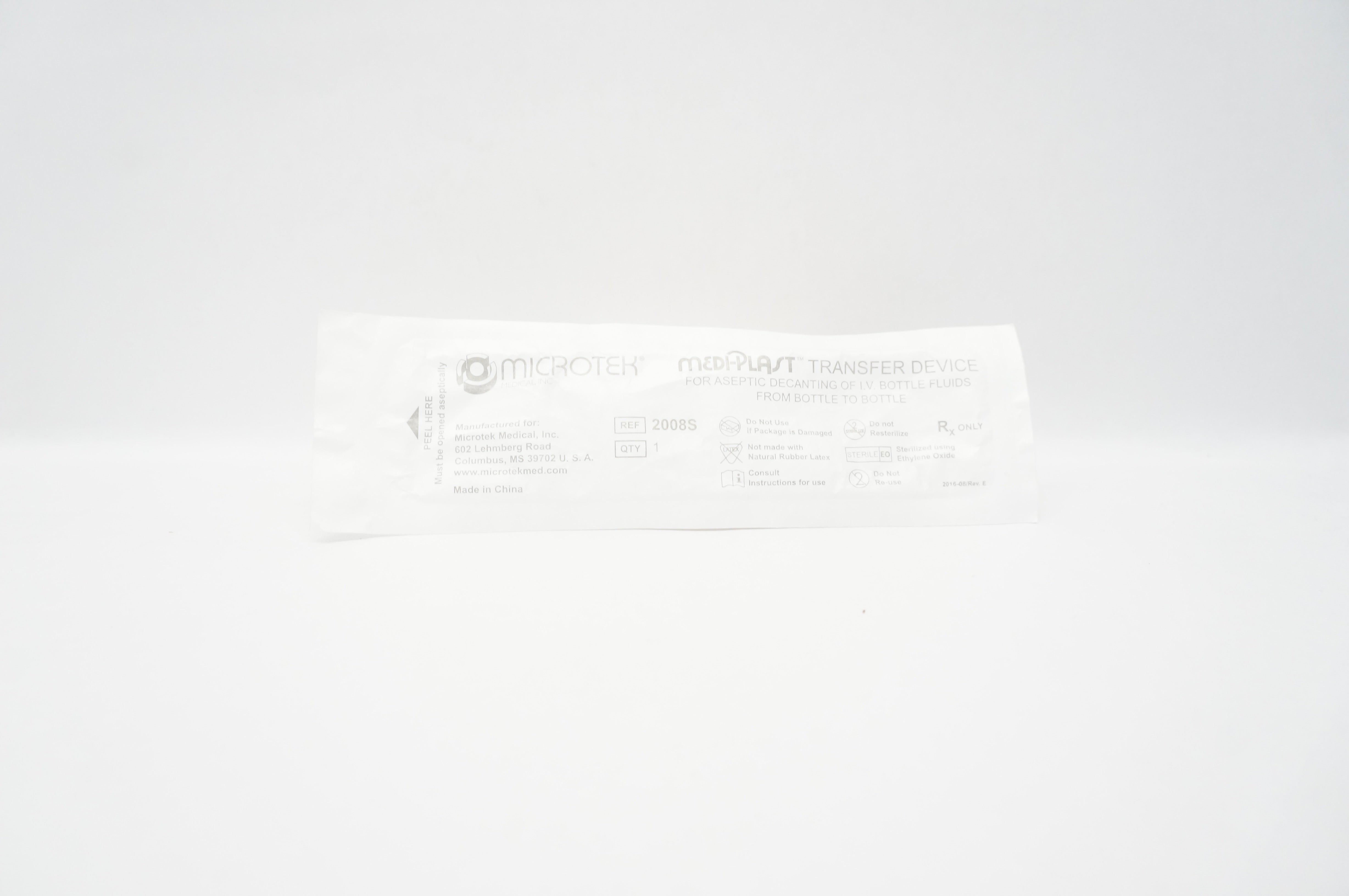 Microtek 2008S Medi-Plast Transfer Device