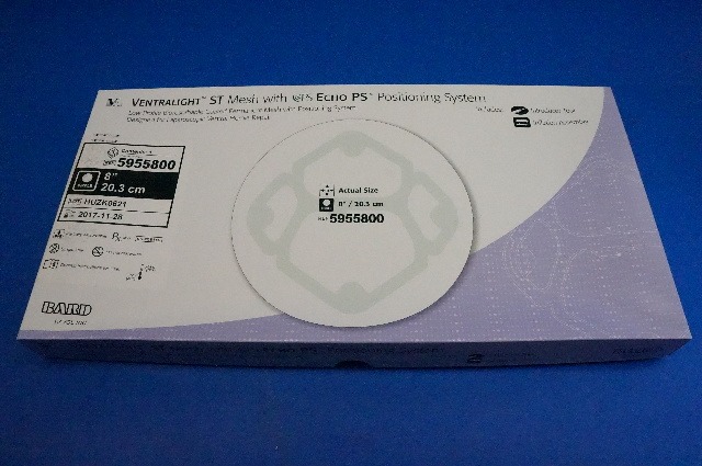 Bard 5955800 Ventralight ST Mesh with PS Echo PS Positioning System 8inch (x)