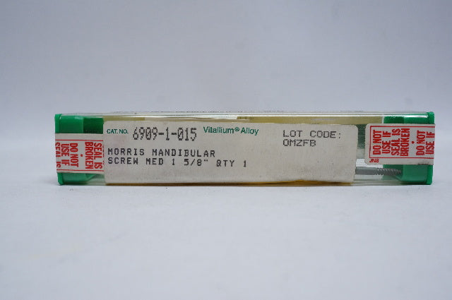 6909-1-015 Morris Mandibular Screw Med 1-5/8inch