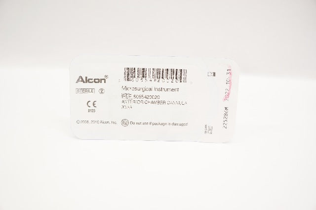 Alcon 8065420020 Anterior Chamber Cannula 30GA (x)