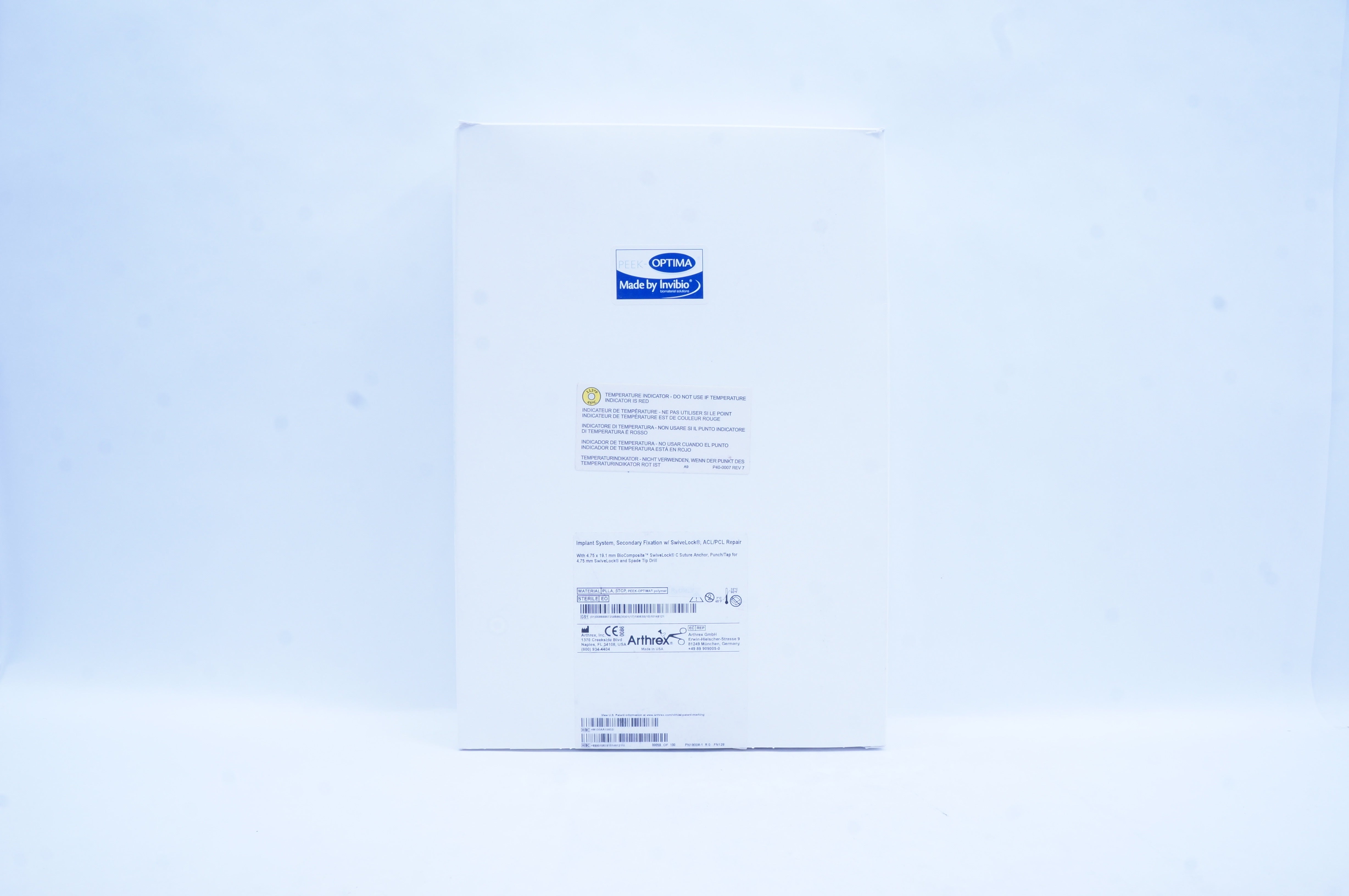 Arthrex AR-1593 Implant System Secondary Fixation w/SwiveLock ACL/PCL Repair (x)