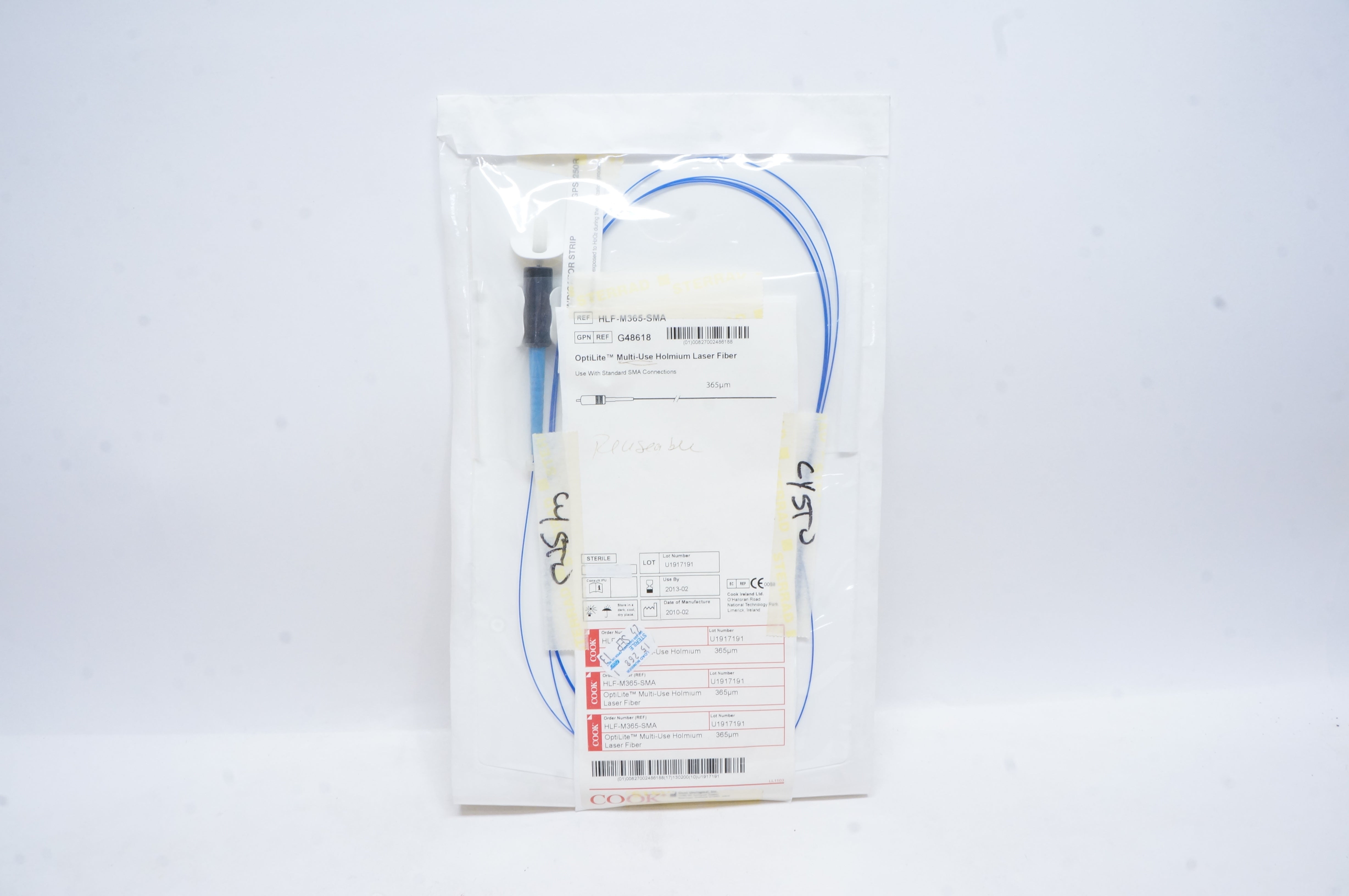 Cook Medical HLF-M365-SMA OptiLite Multi-Use Holmium Laser Fiber 365um (x)