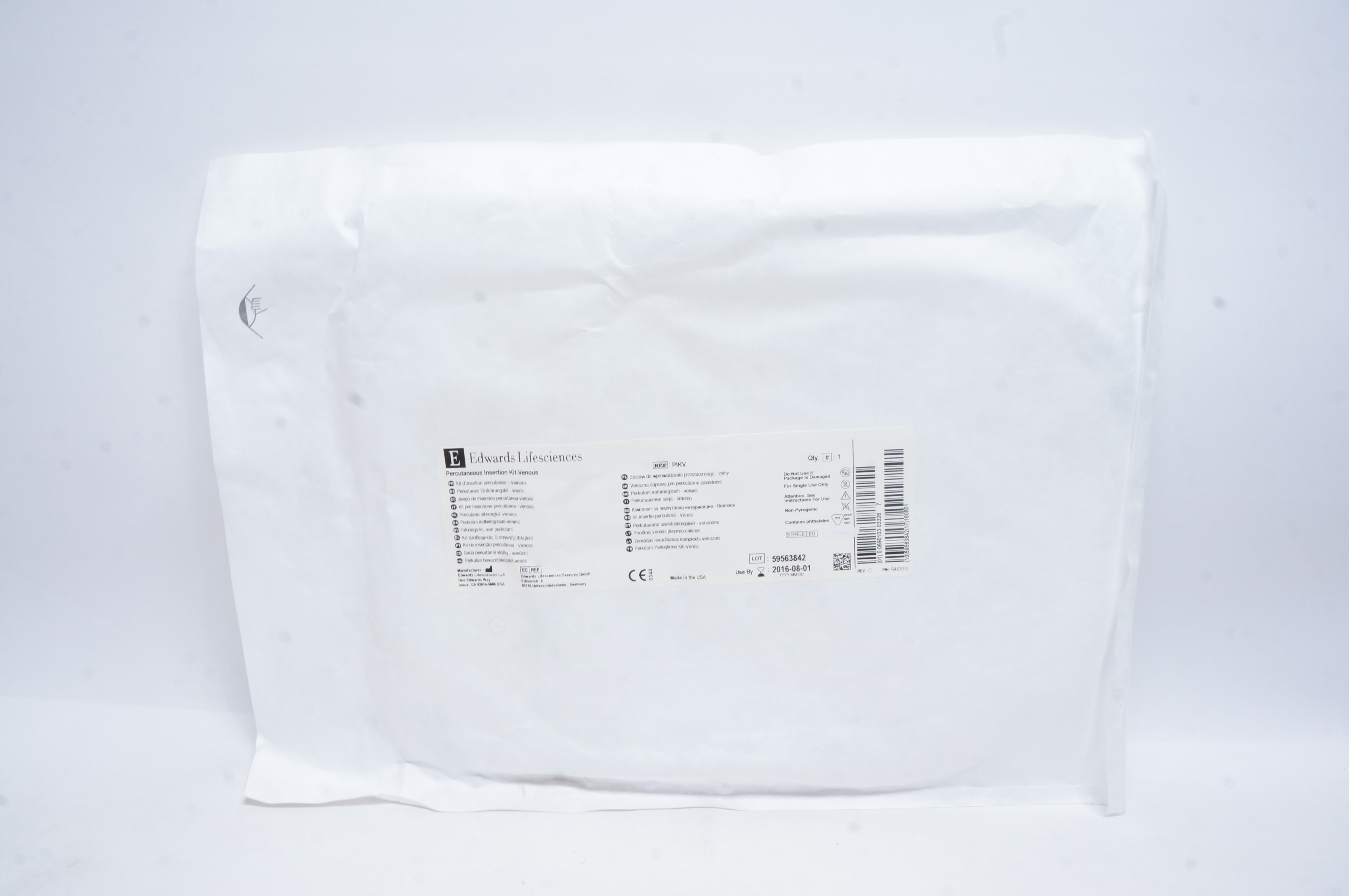 Edwards Lifesciences PIKV Percutaneous Insertion Ki-Venous (x)