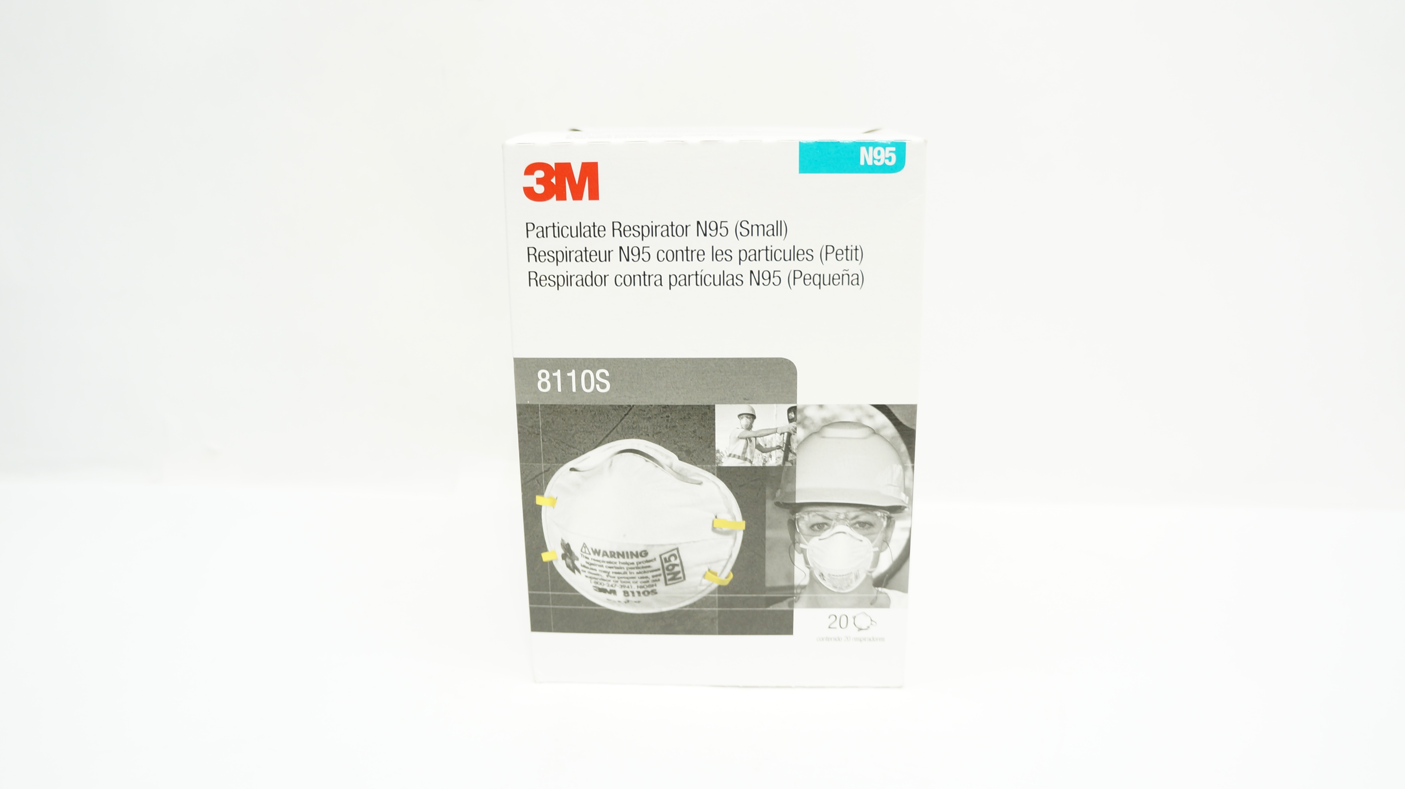 3M 8110S Particulate Respirator N95 Small - Box of 20