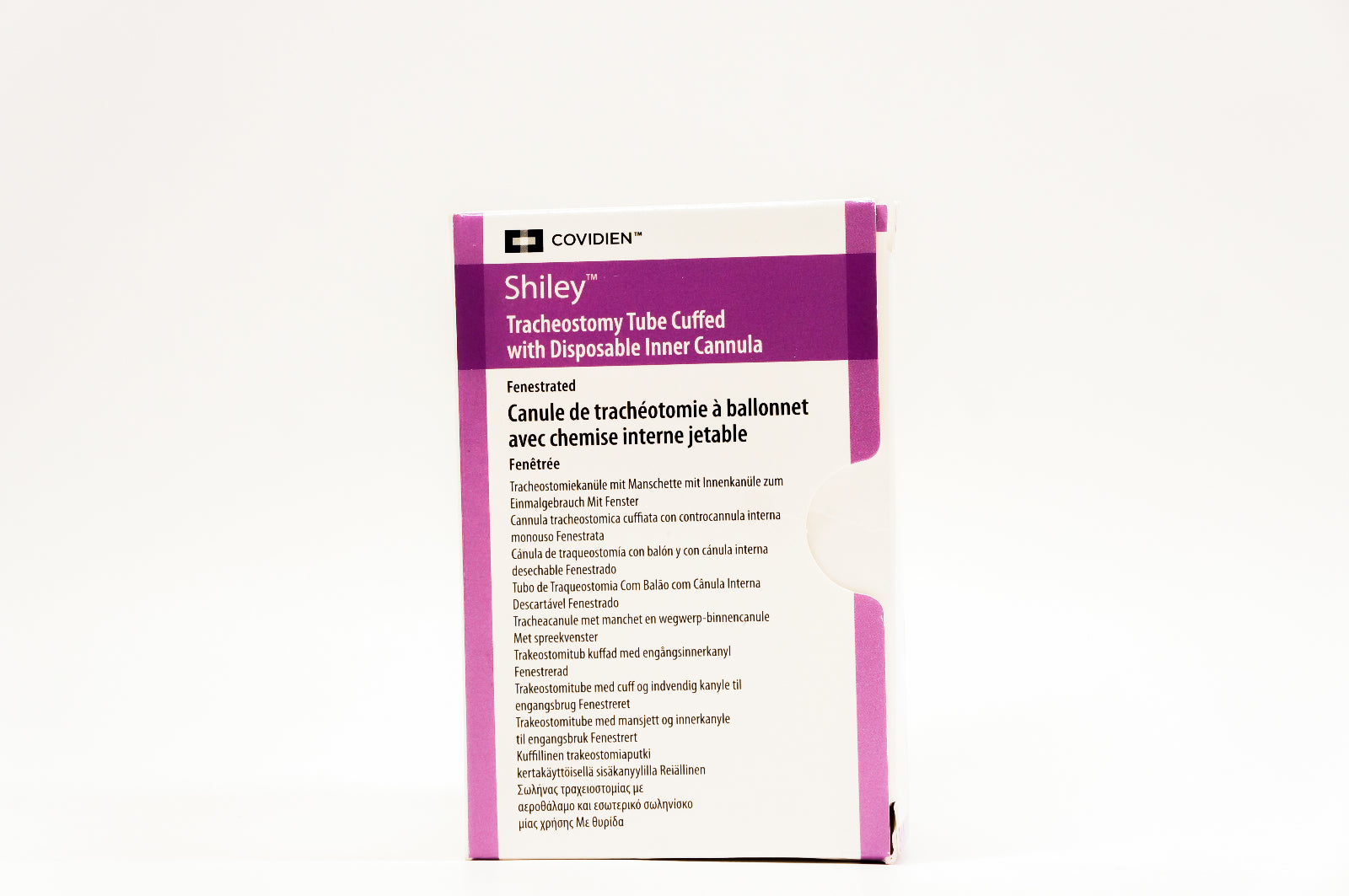 Covidien 10DFEN Shiley Tracheostomy Tube Cuffed W/ Disp. Inner Cannula 8.9mm (x)