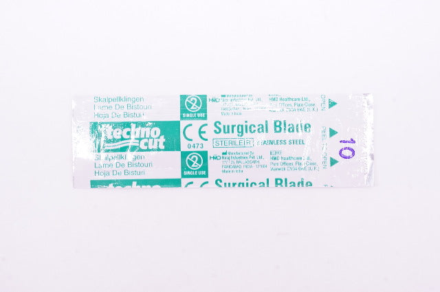 HMD TechnoCut Sterile Surgical Blade Stainless Steel 10