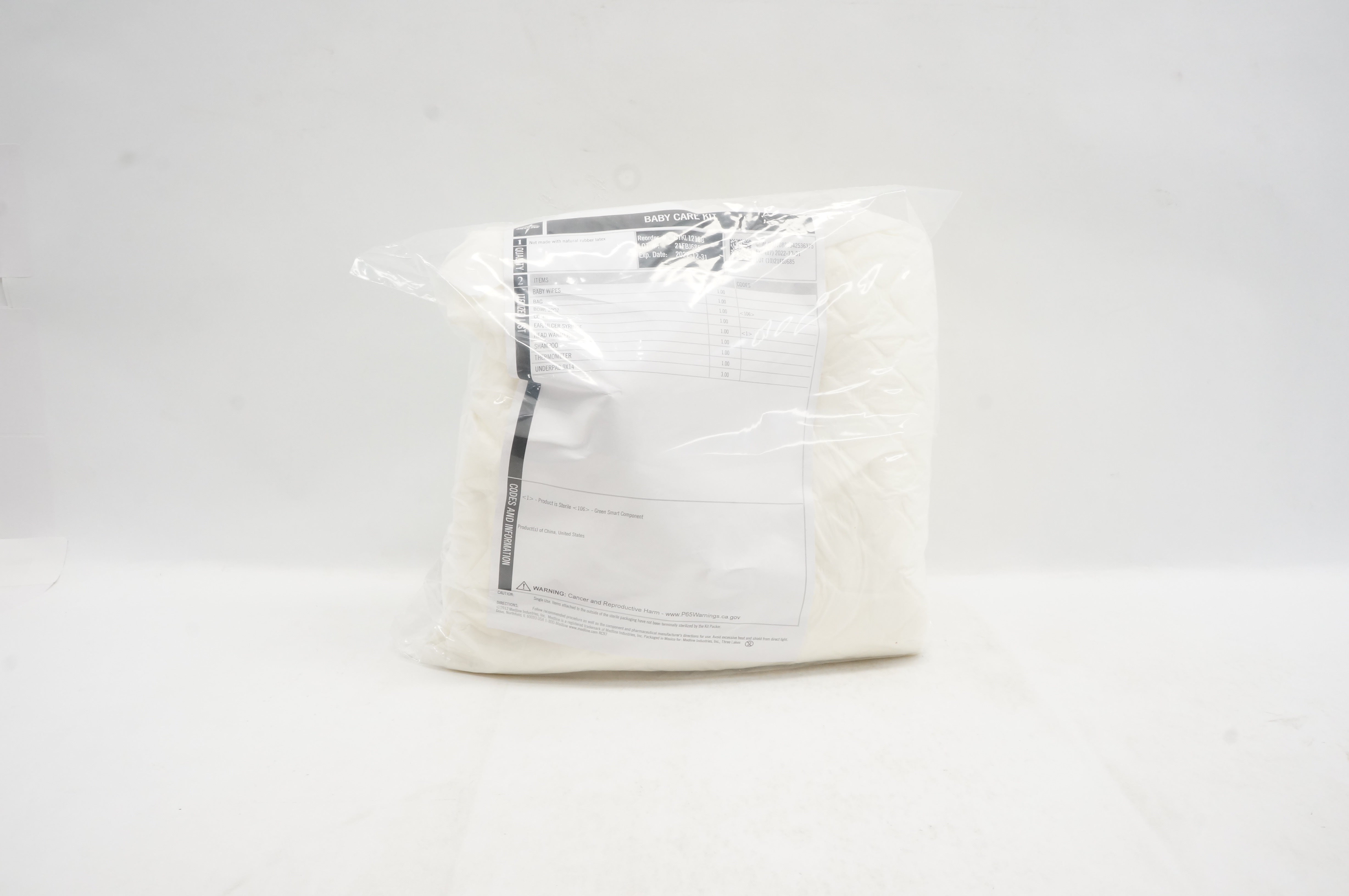 Medline DYKL1218B Baby Care Kit