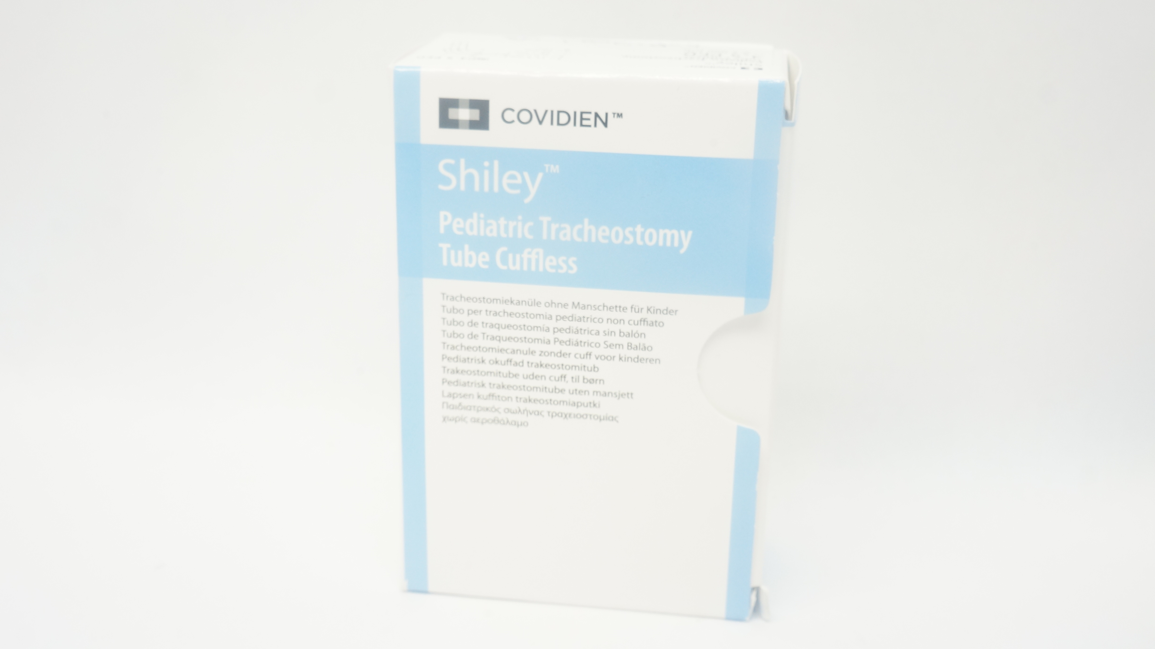Covidien 4.5PED Shiley Pediatric Tracheostomy Tube Cuffless 4.5mm x 6.5mm (x)