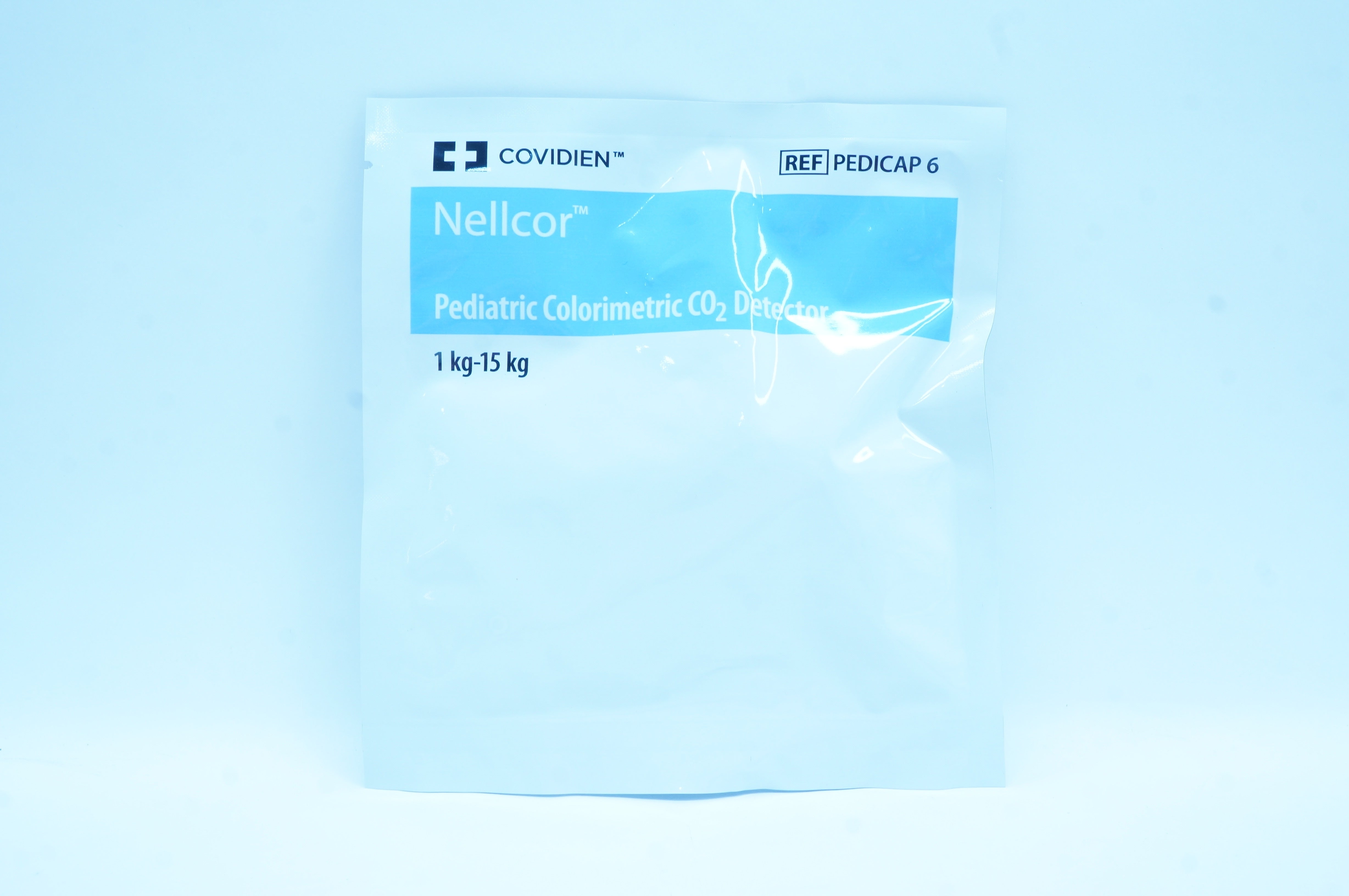 Covidien PEDICAP 6 Nellcor Pediatric Colorimetric CO2 Detector 1 kg-15g (x)