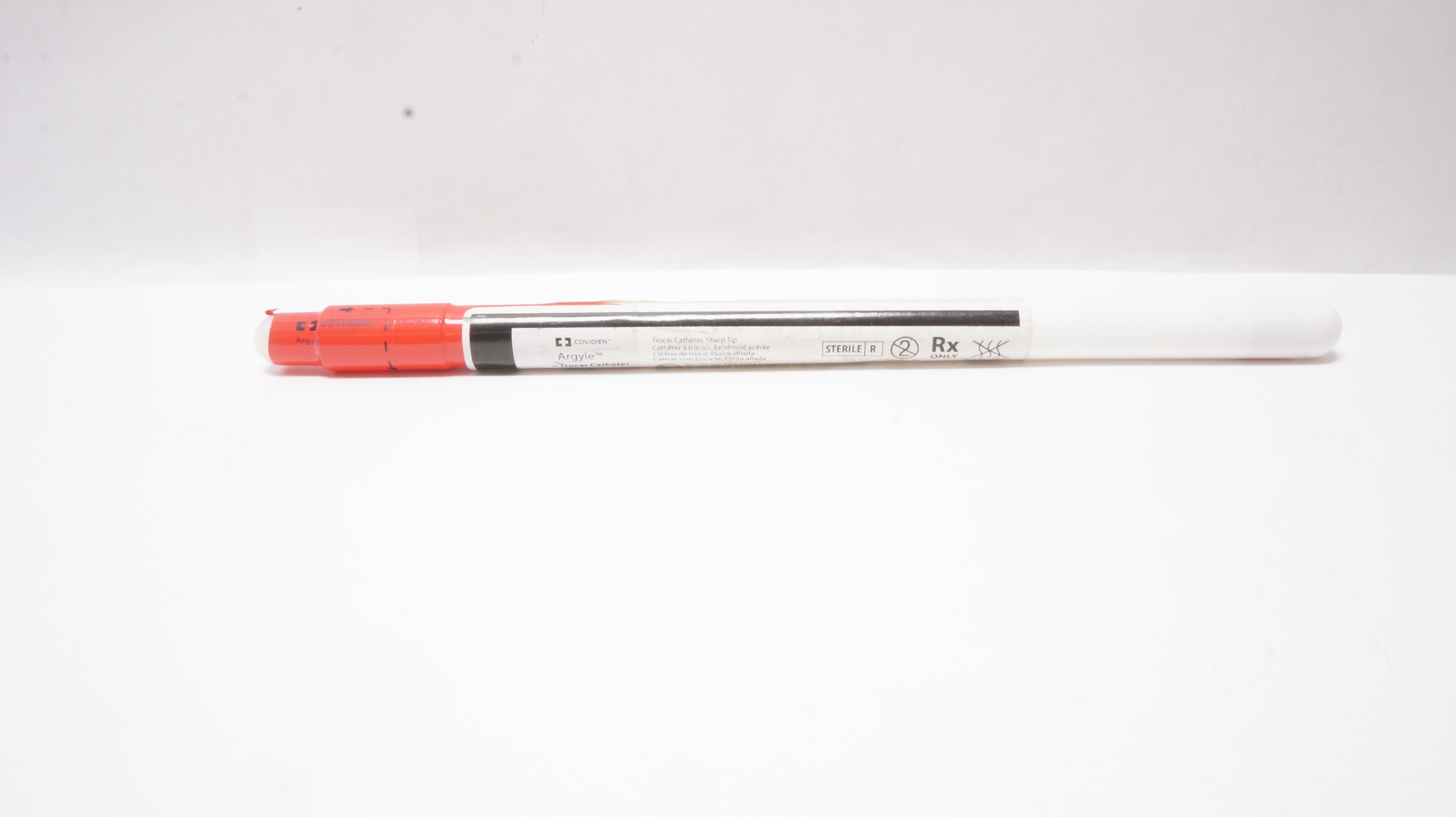 Covidien 8888561019 Argyle Trocar Cath Sharp Tip 10 Fr x 9inch (x)