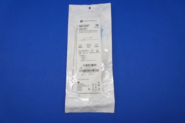 St. Jude Medical 406108 FAST-CATH Hemostasis Introducer 7F x 12cm (x)