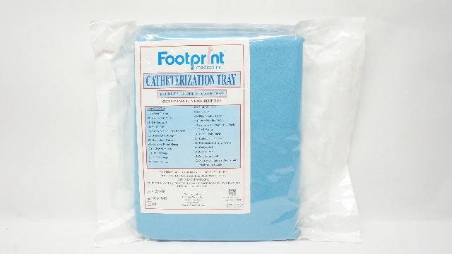 Footprint CATHTRAY Catheterization Tray