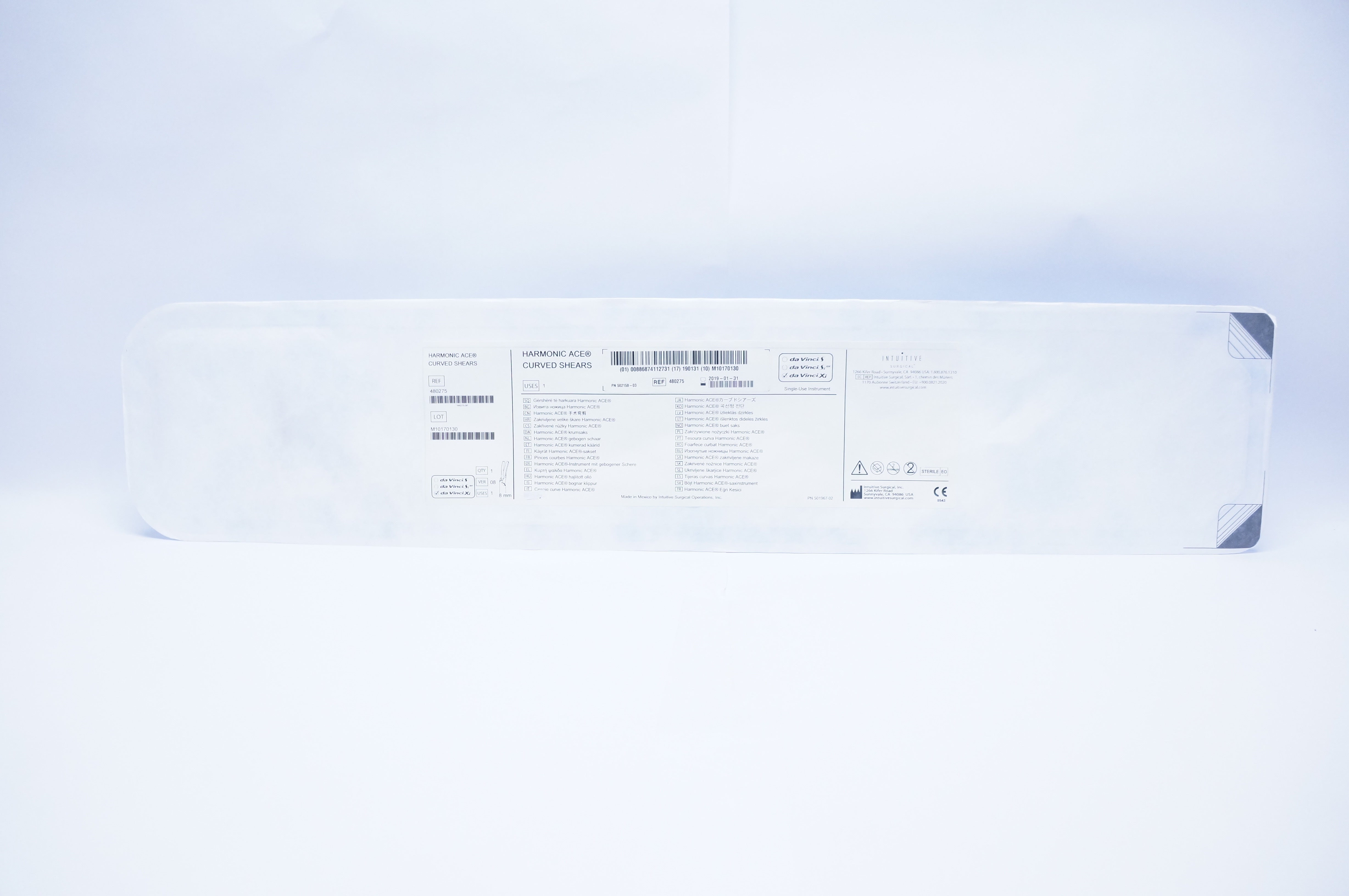 Intuitive Surgical 480275 Harmonic Ace Curved Shears 8mm (x)