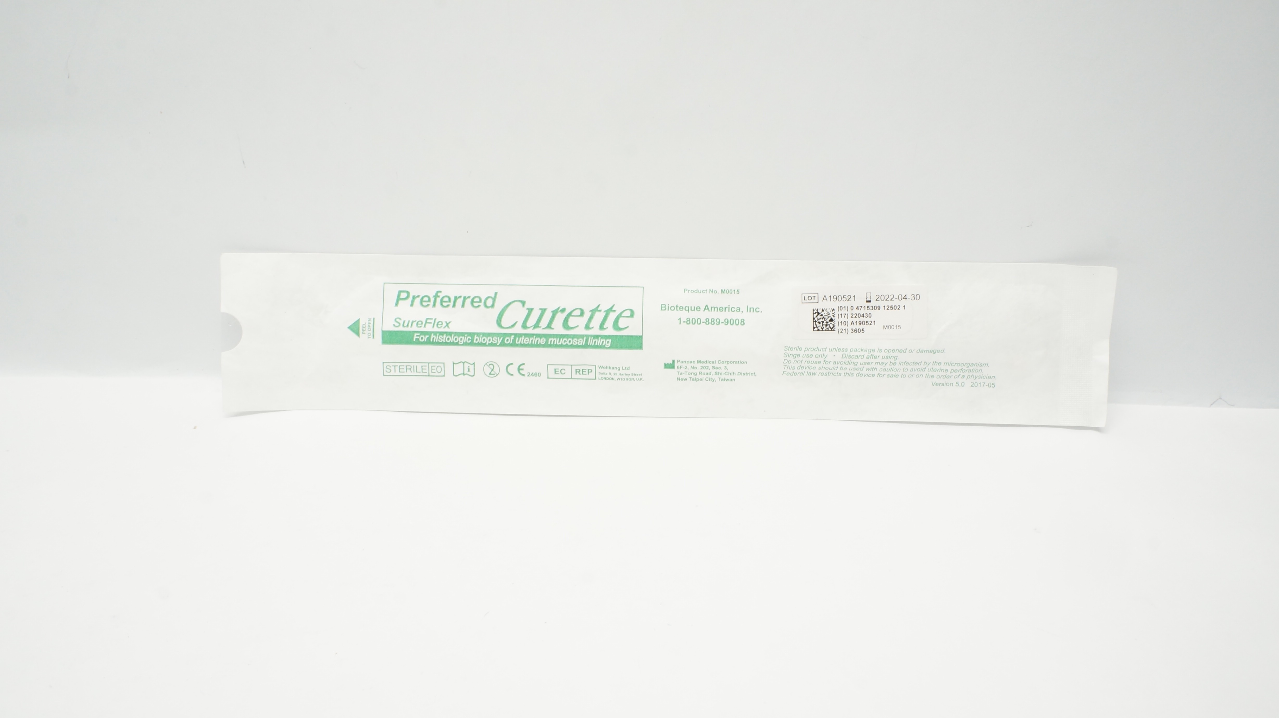 Panic Medical M0015 Preferred Curette SureFlex (x)