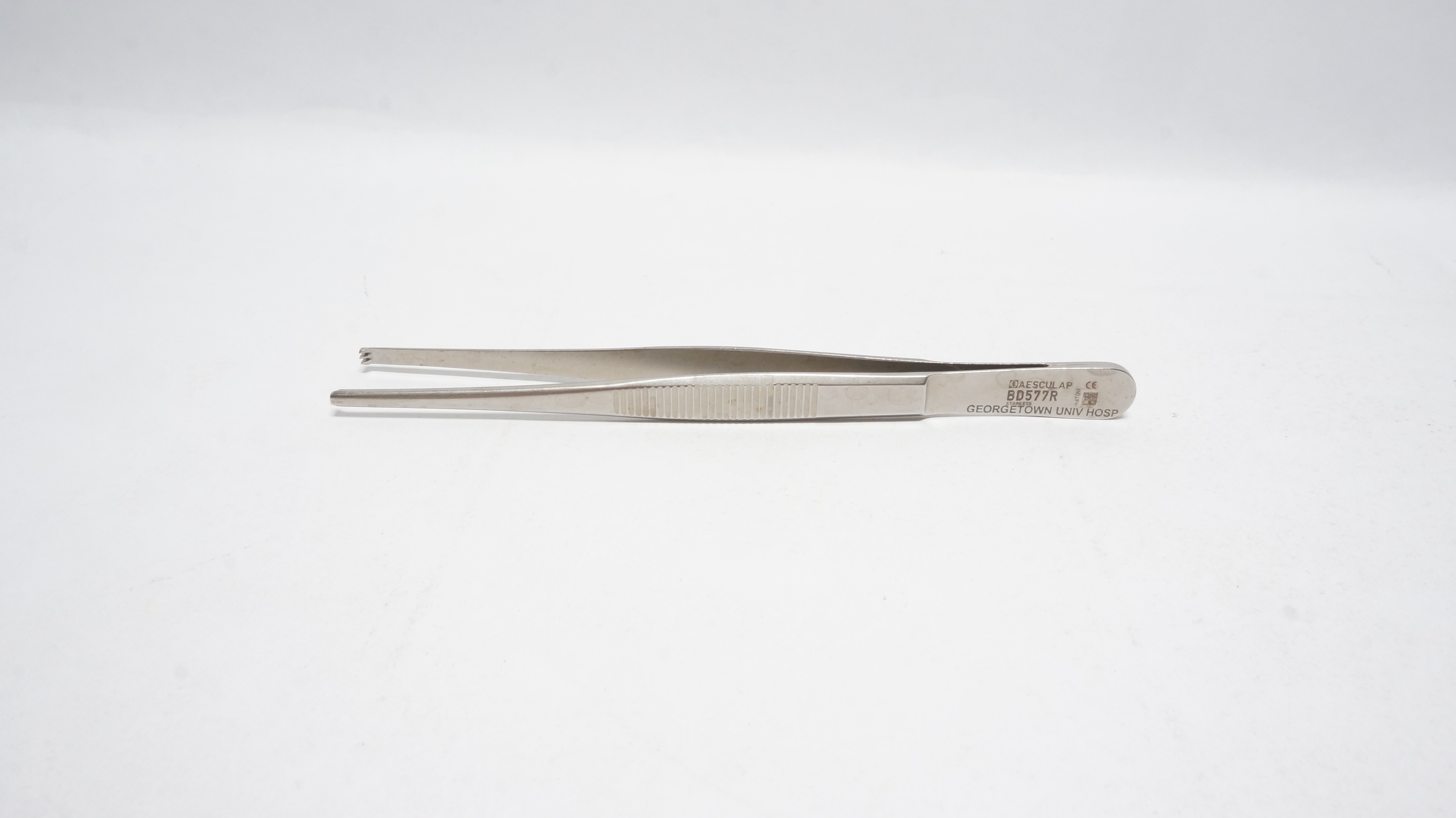 Aesculap BD557R Tissue Forceps, Straight , Stainless