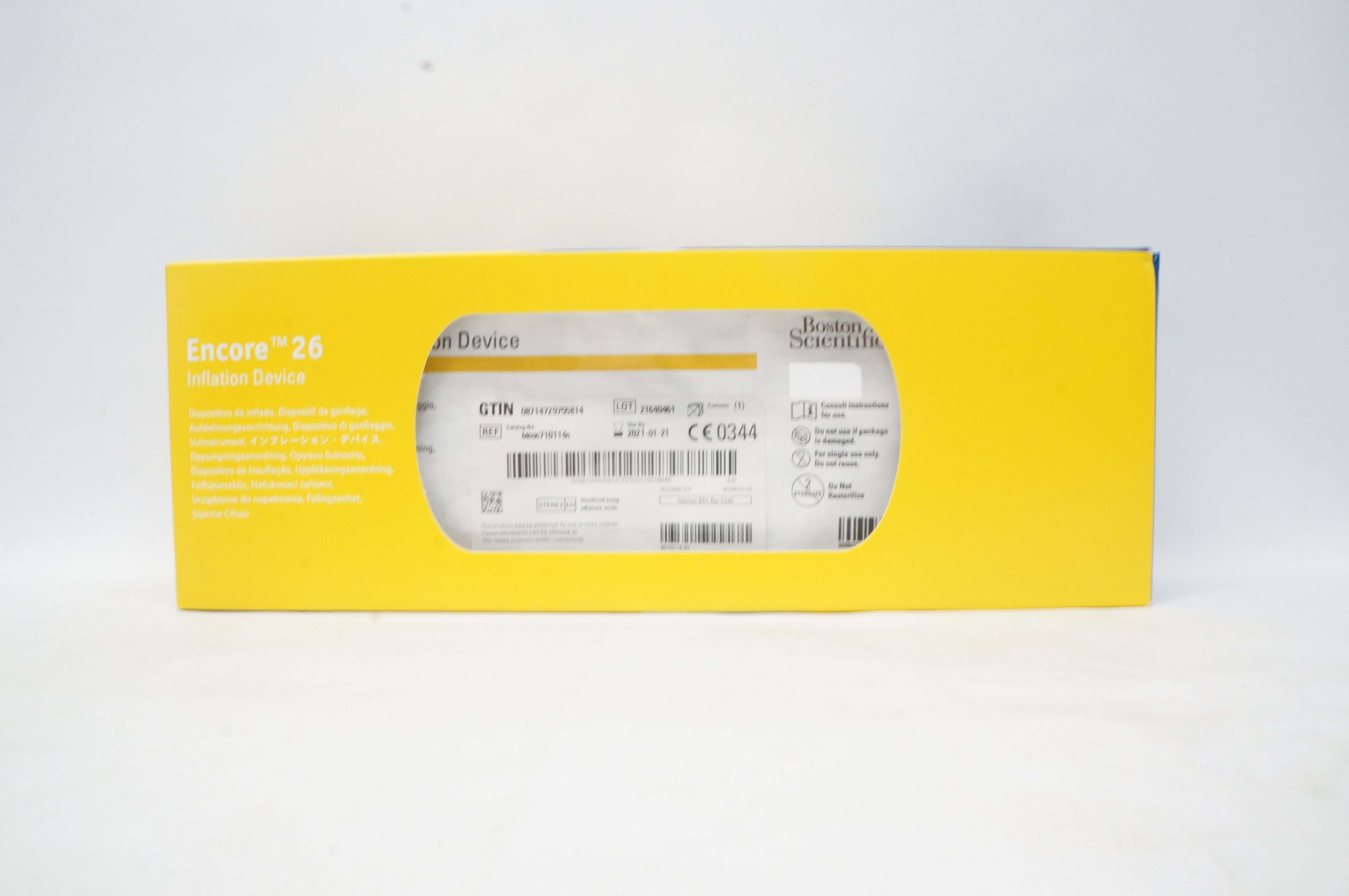 Boston Scientific 710114 Encore 26 Inflation Device (x)