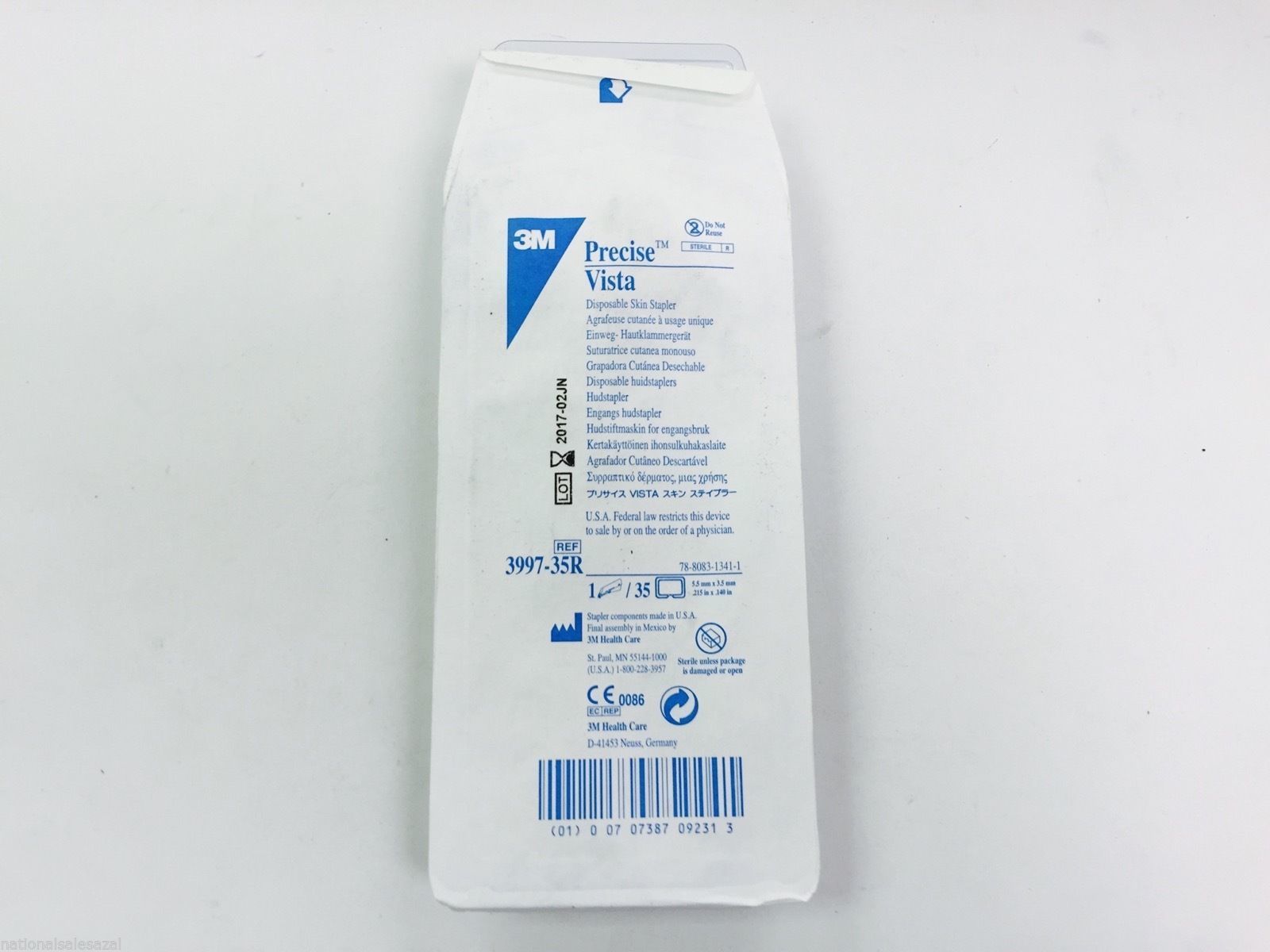 3997-35R ~ 3M Disposable Skin Stapler 