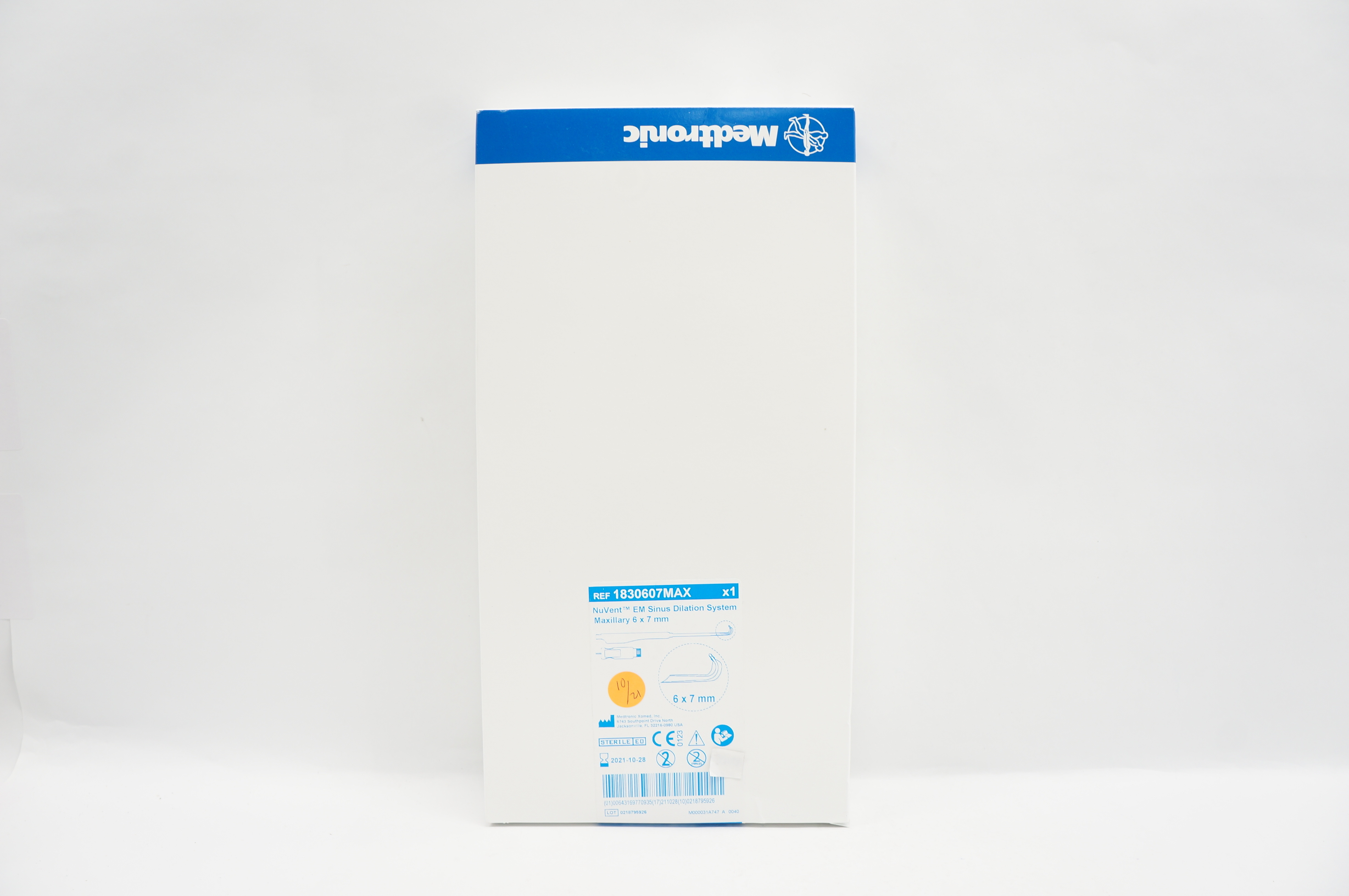Medtronic 1830607MAX NuVent EM Sinus Dilation System Maxillary 6 x 7 mm (x)