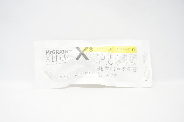 Aircraft Medical X3-003-000 McGrath X Disposable Laryngoscope Blade X3