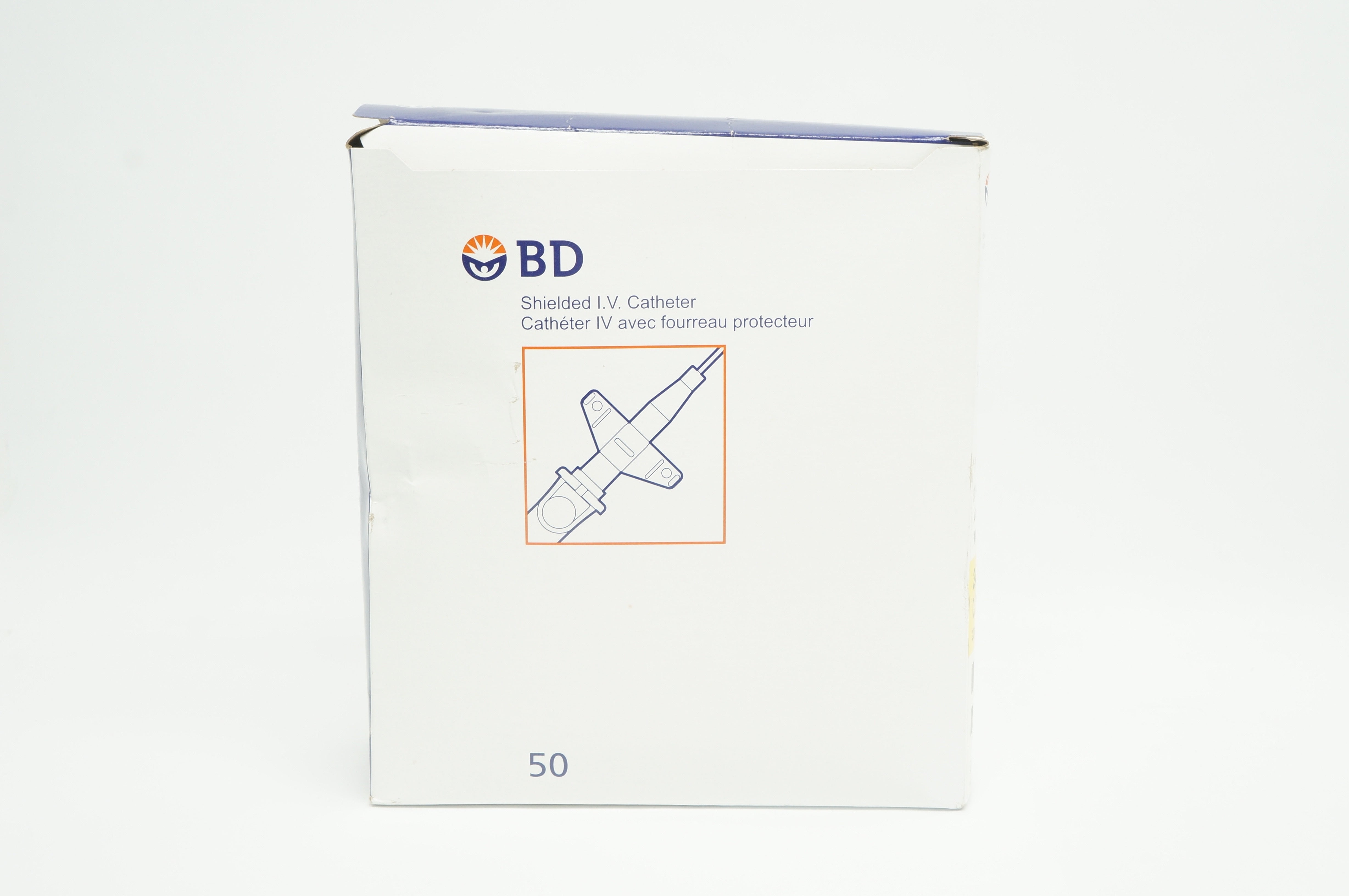 BD 381511 Insyte-N Autoguard Winged Cath. 24Ga 0.56in, 20ml/min (x) - Box of 50