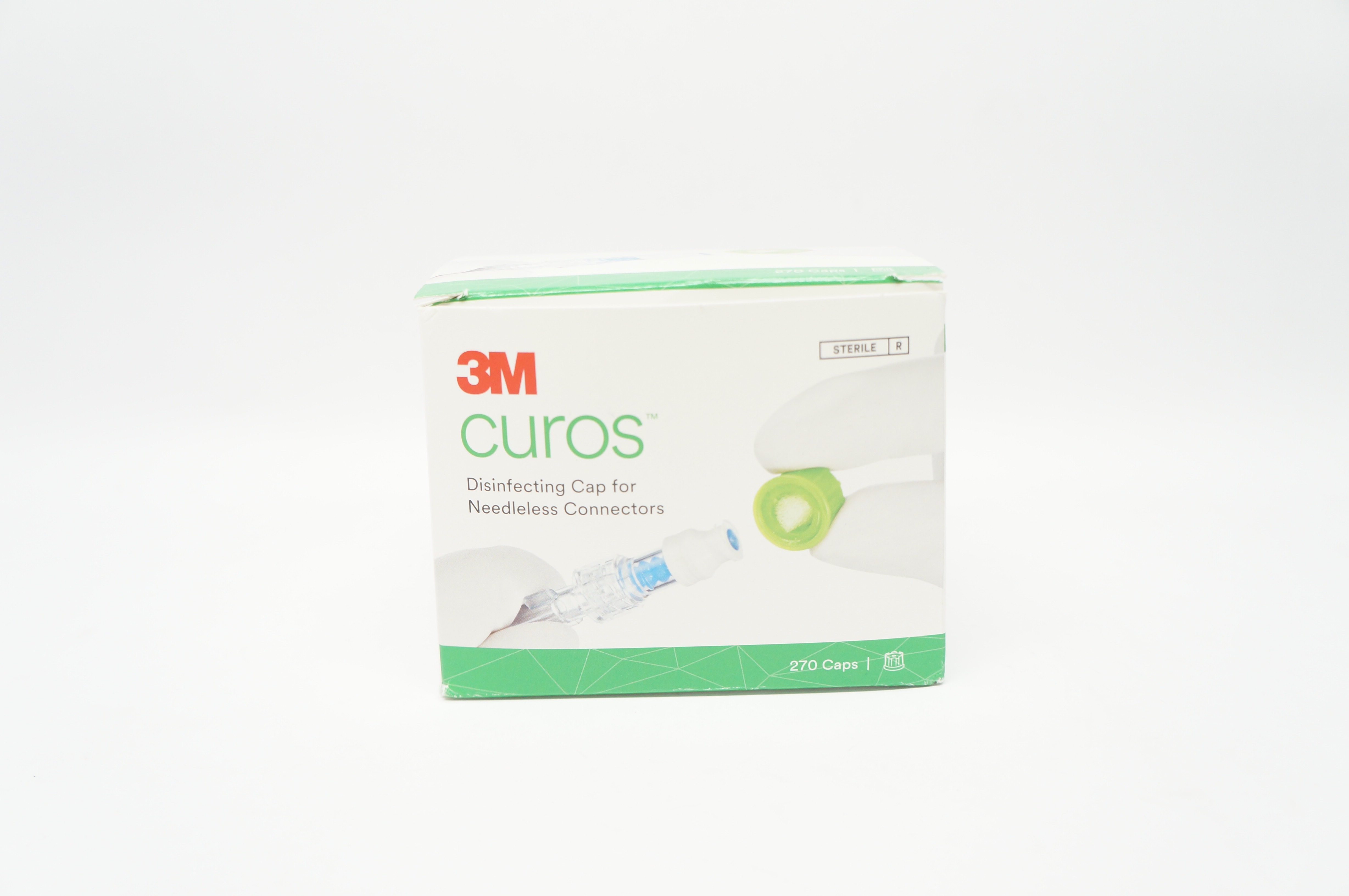 3M CFF1-270 Curos Disinfecting Caps - Box of 270