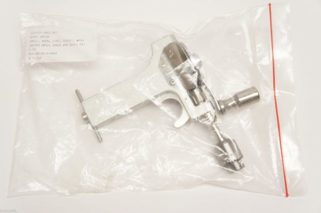 Drill Hand Bone Bunnell Design Jacobs Chuck Design Single Speed