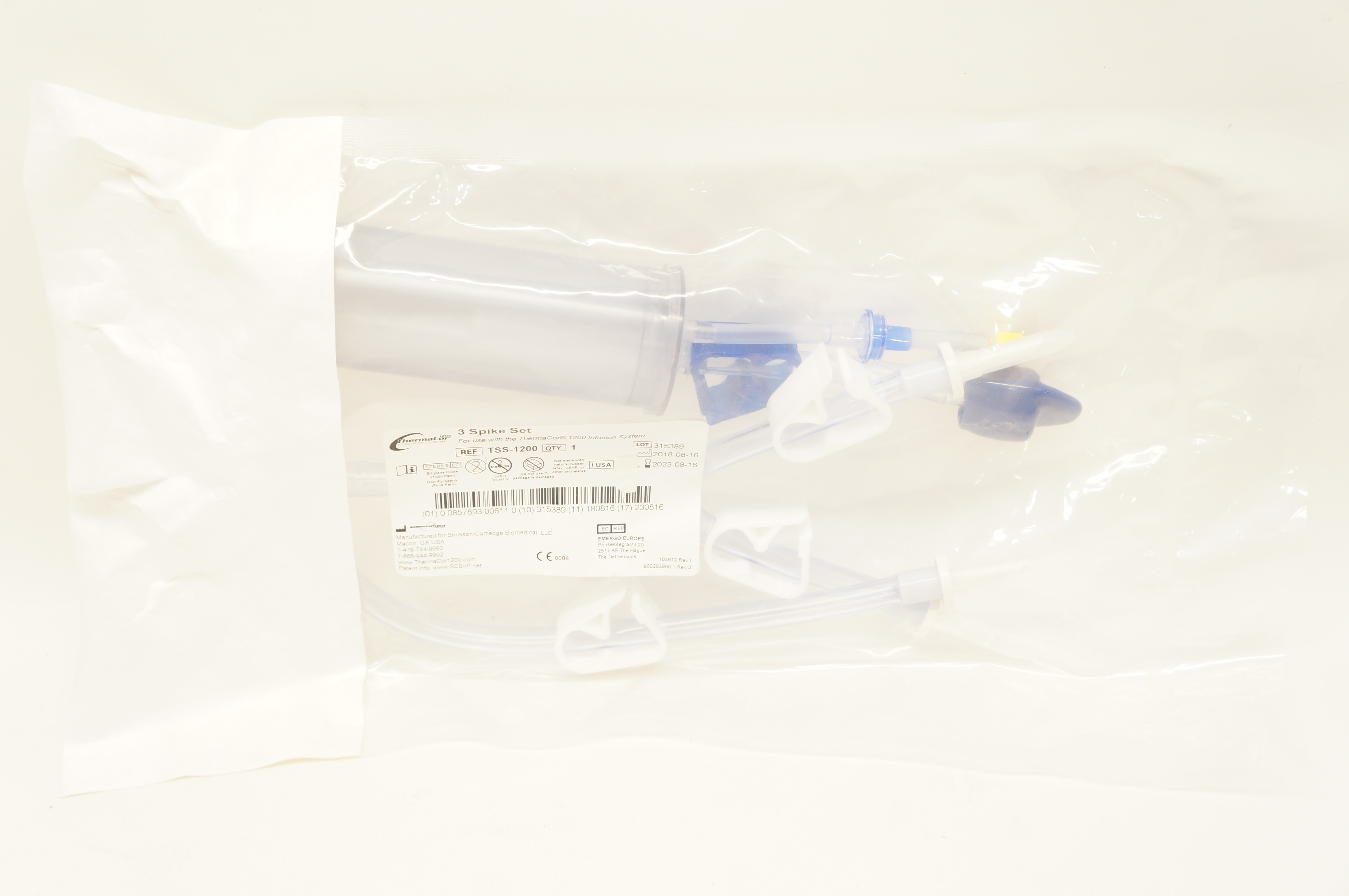 ThermaCor TSS-1200 3 Spike Set