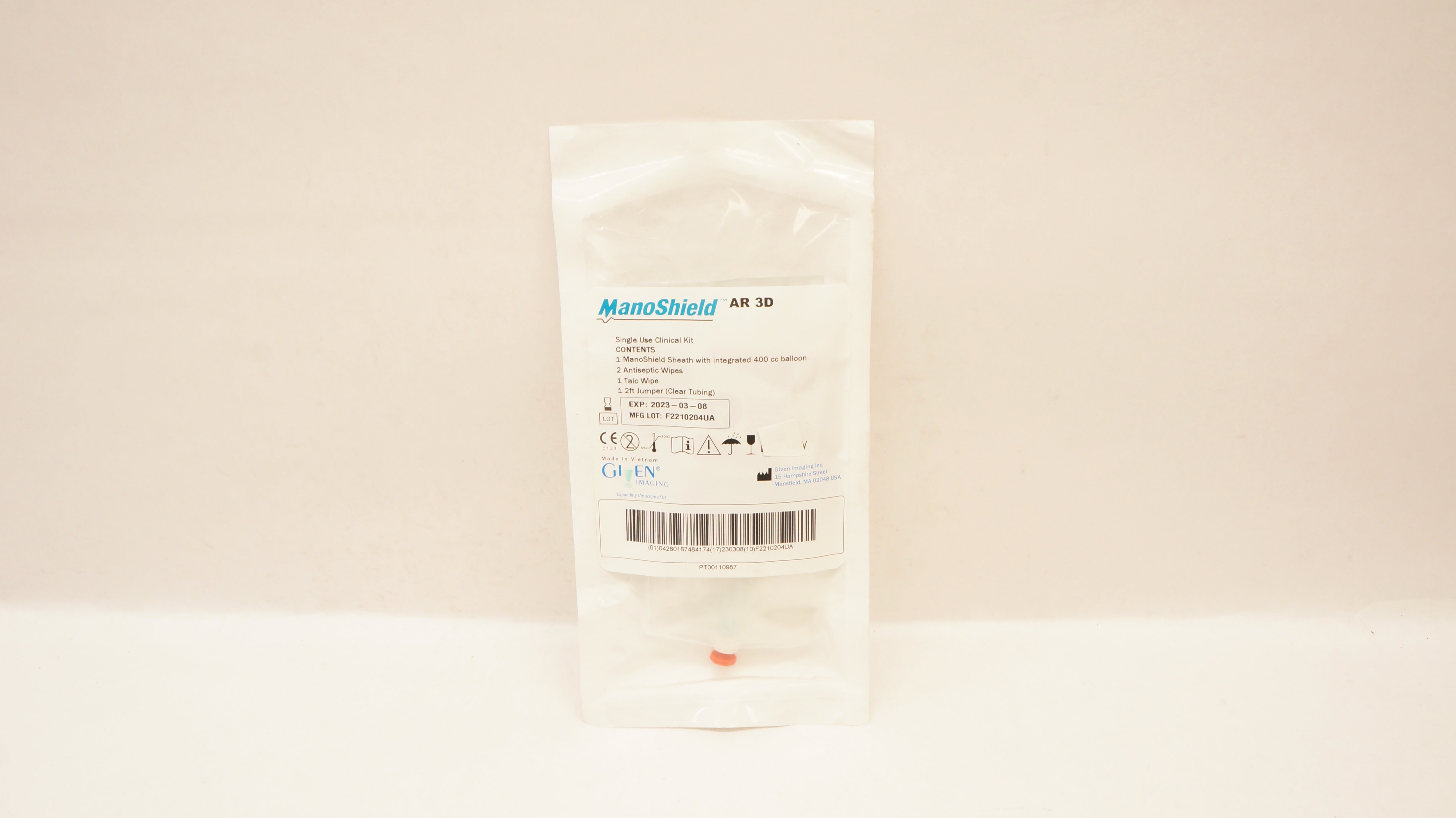 Given Imaging ManoShield AR 3D Clinical Kit (x)