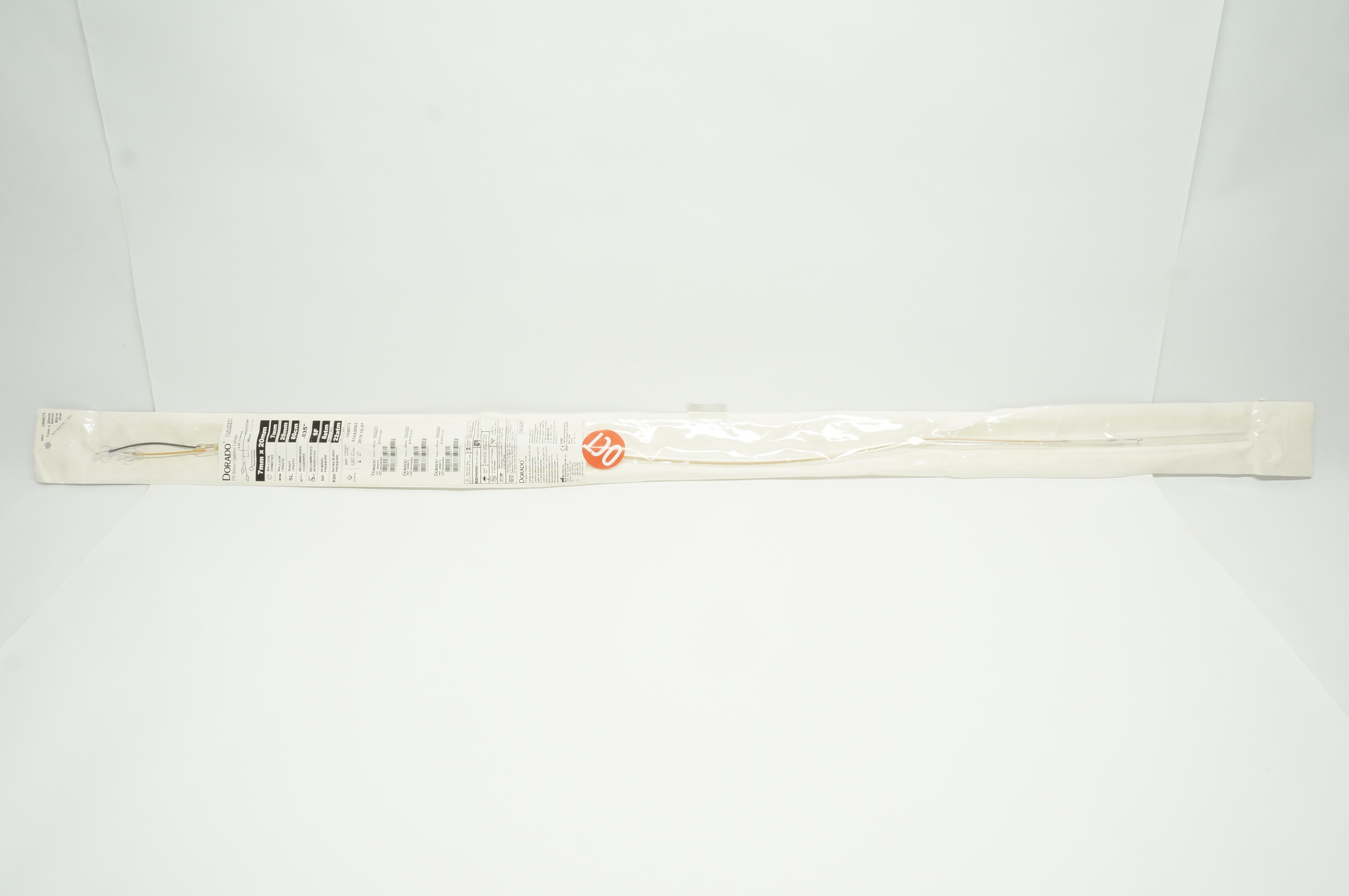 Bard DR8072 Dorado PTA Balloon Dilatation Cath. 5.8F x 80 cm. (x)