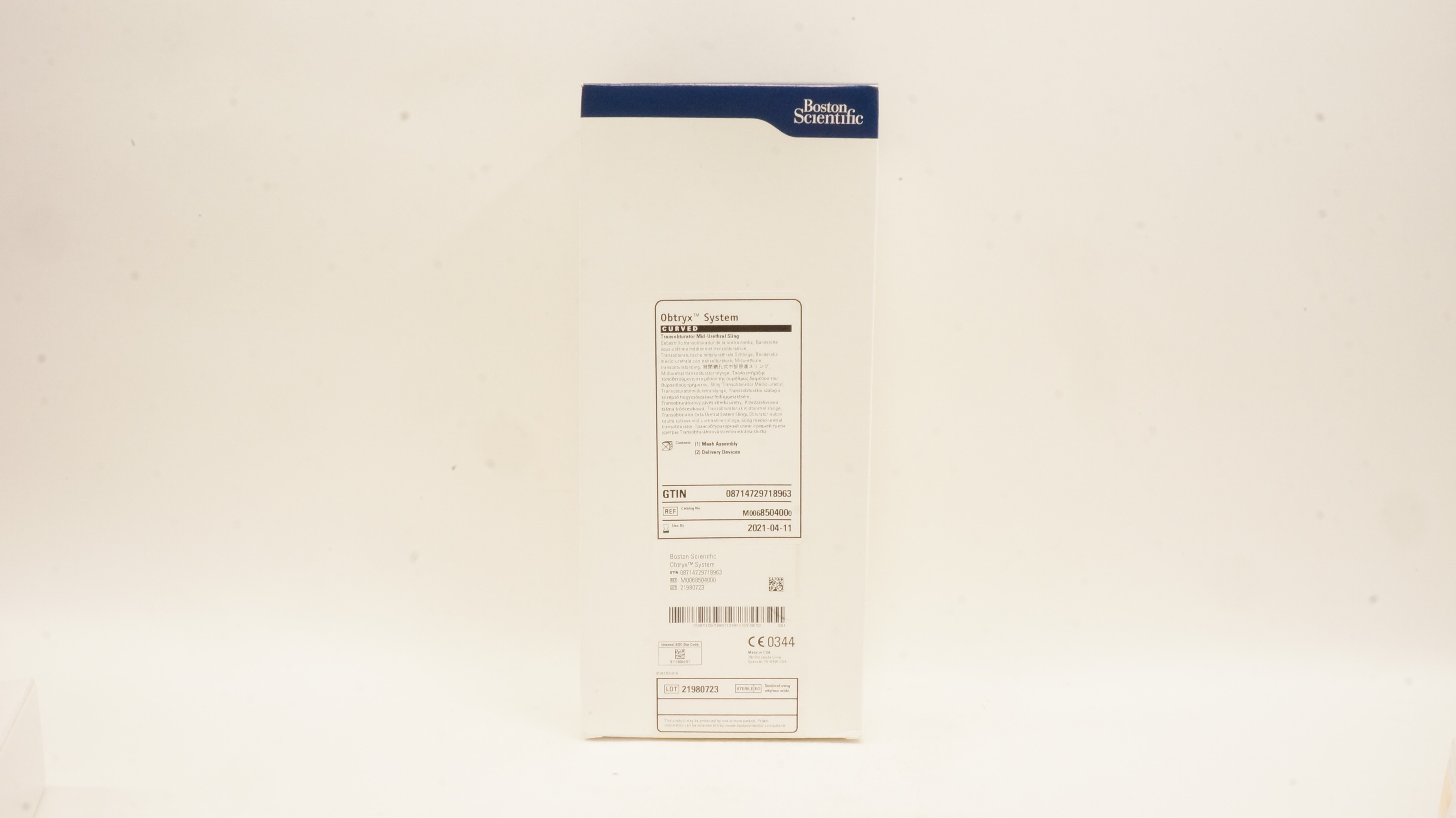 Boston Scientific M0068504000 Obtryx System Transobturator Mid-Urethral Sling(x)