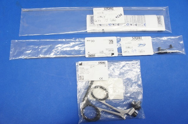 Karl Storz 31362MGM MANHES Dissecting & Grasping forceps, tiger jaws,  2x4 teeth