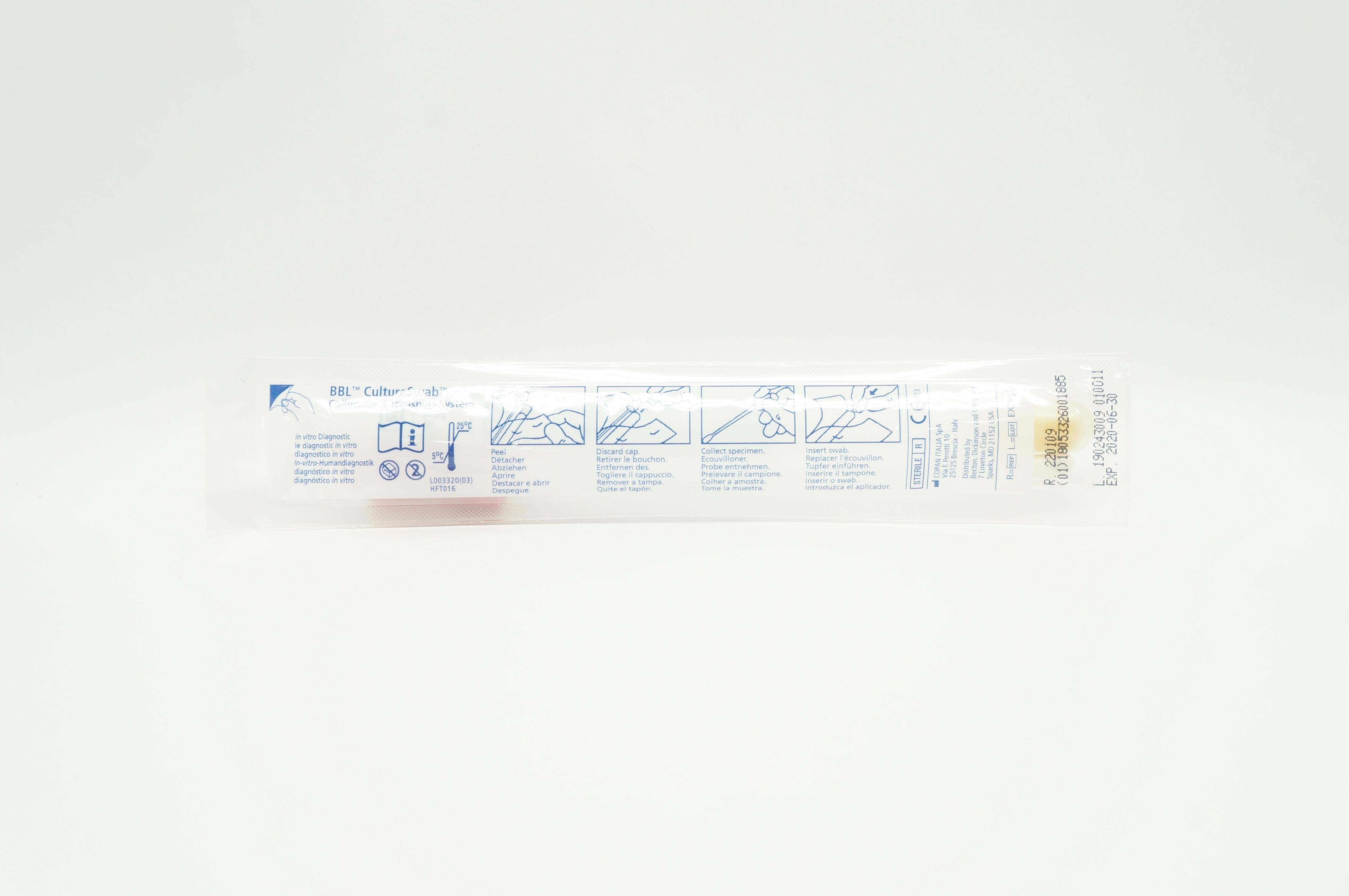 BD 220109 BBL Culture Swab Collection and Transport System (x)