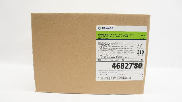 Halyard 4682780 Fluidshield 3 N95 Particulate Filter Respirator, S - Case of 210